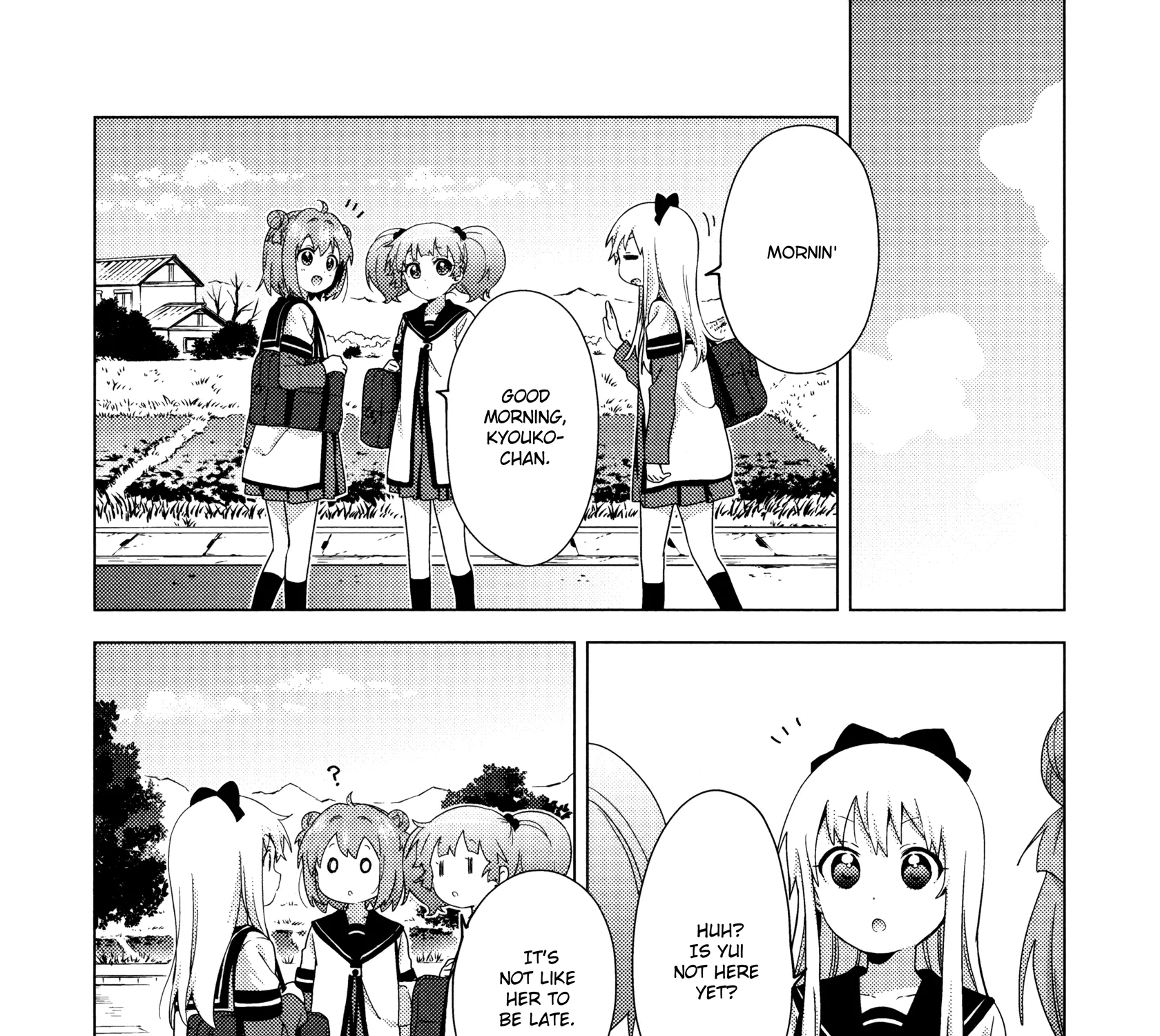 Yuru Yuri Zinmanga X Chapter 144 Page 3