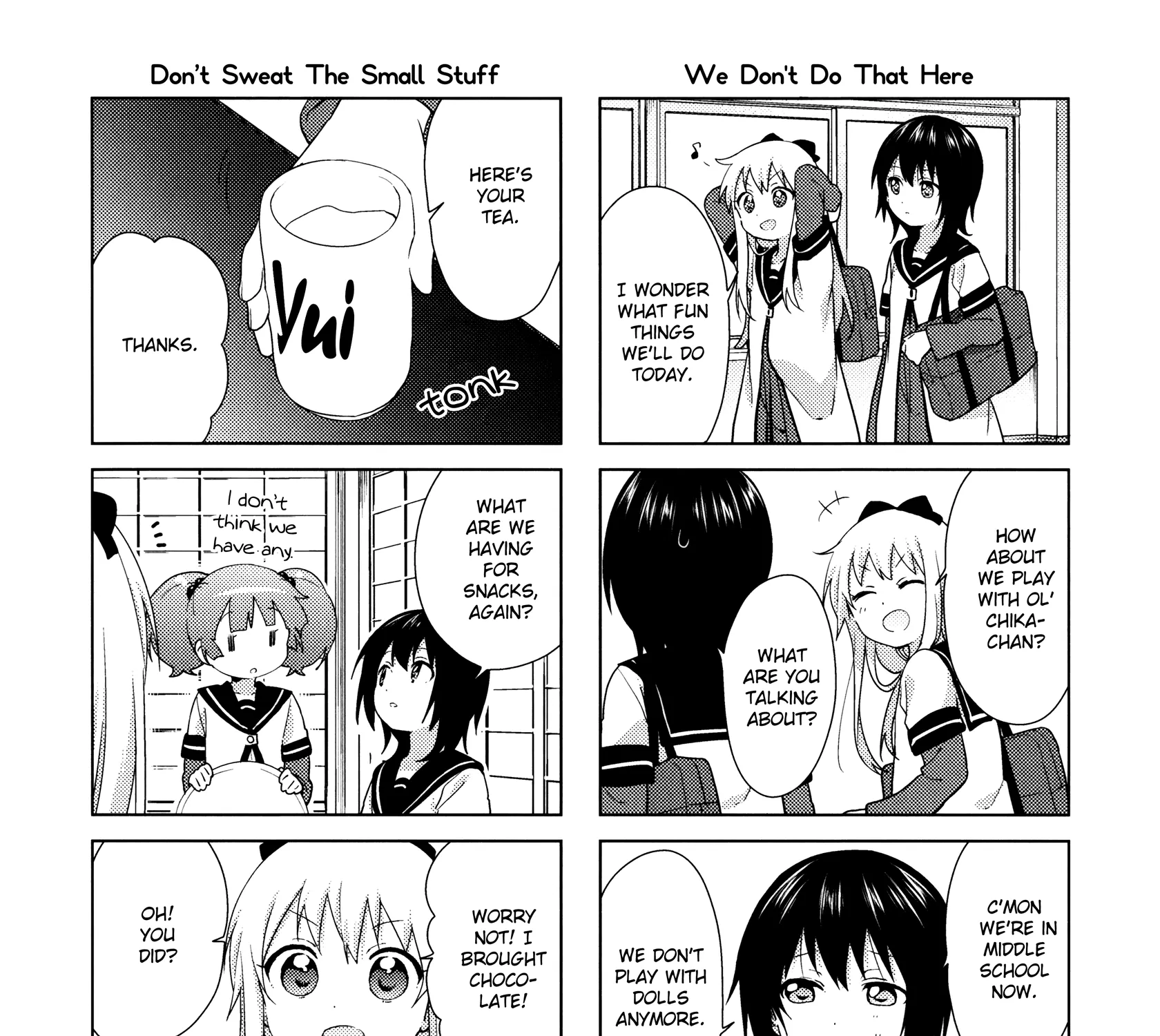Yuru Yuri Zinmanga X Chapter 138.5 Page 23