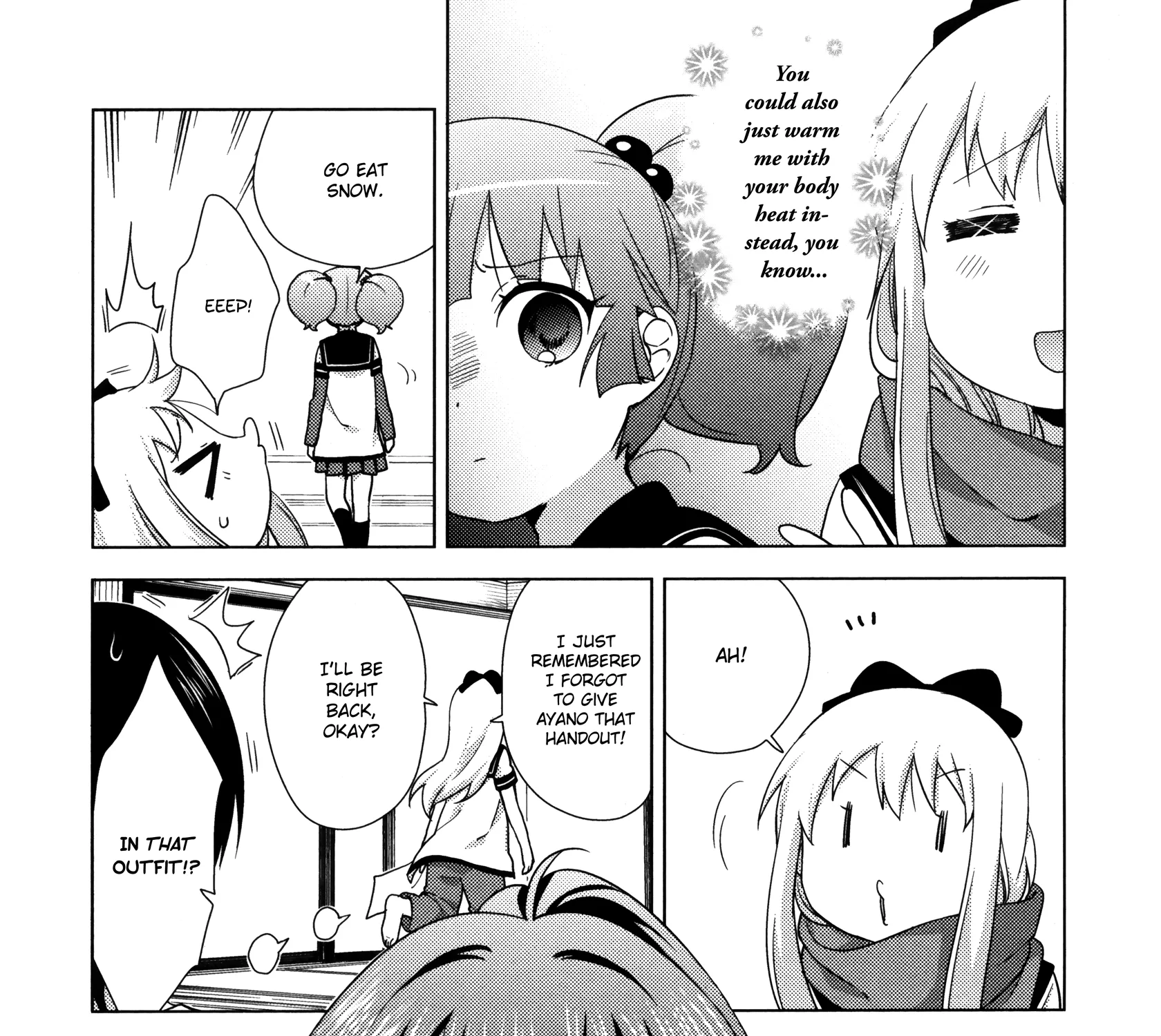 Yuru Yuri Zinmanga X Chapter 132 Page 13