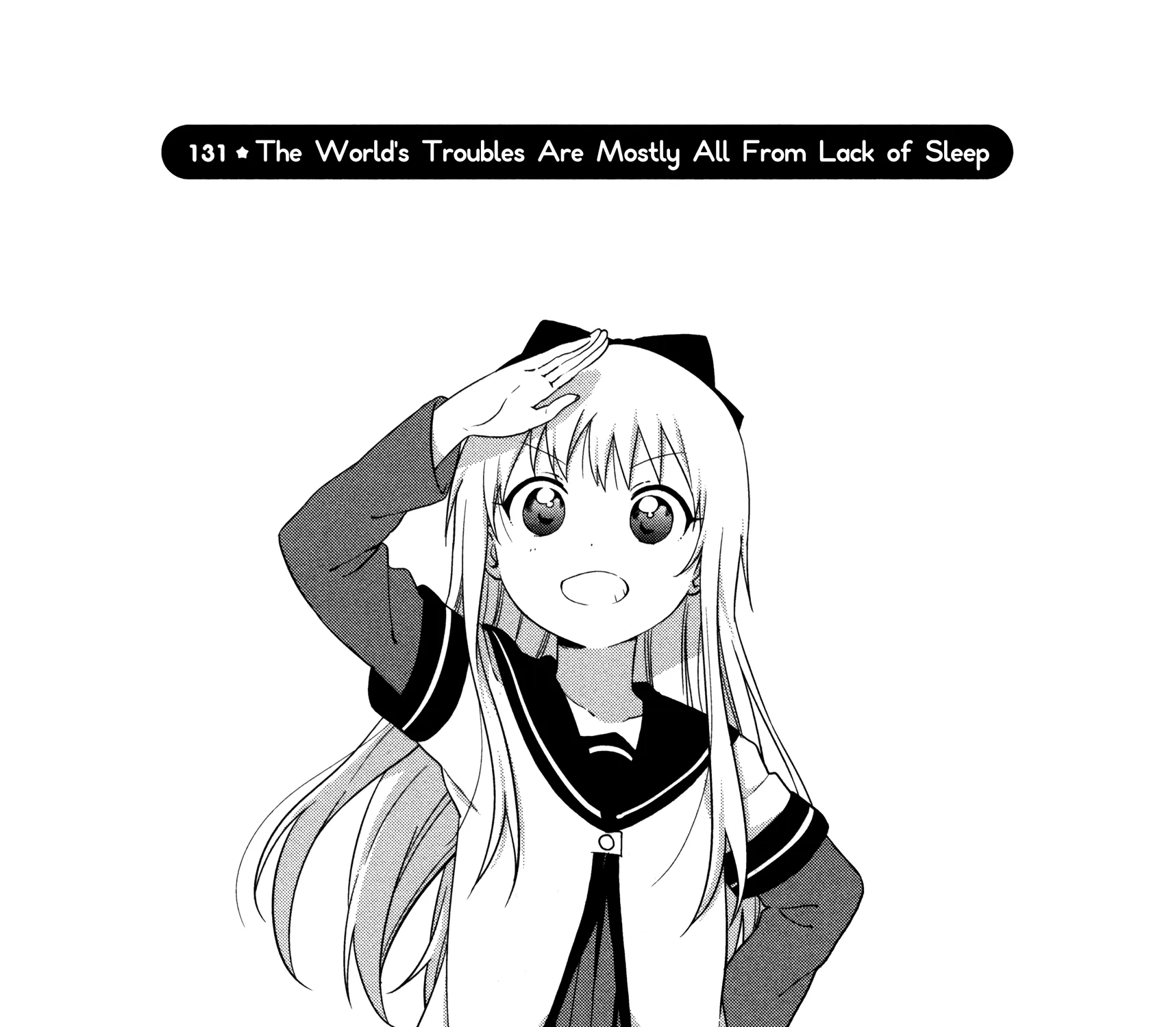 Yuru Yuri Zinmanga X Chapter 131 Page 1