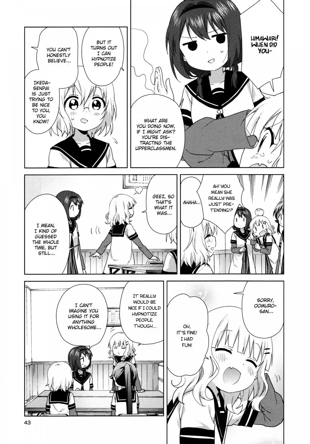 Yuru Yuri Zinmanga X Chapter 121 Page 11