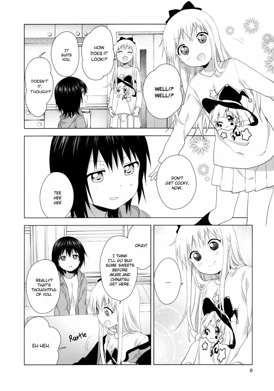 Yuru Yuri Zinmanga X Chapter 119 Page 4