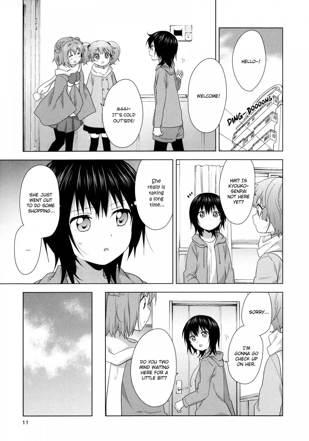 Yuru Yuri Zinmanga X Chapter 119 Page 7