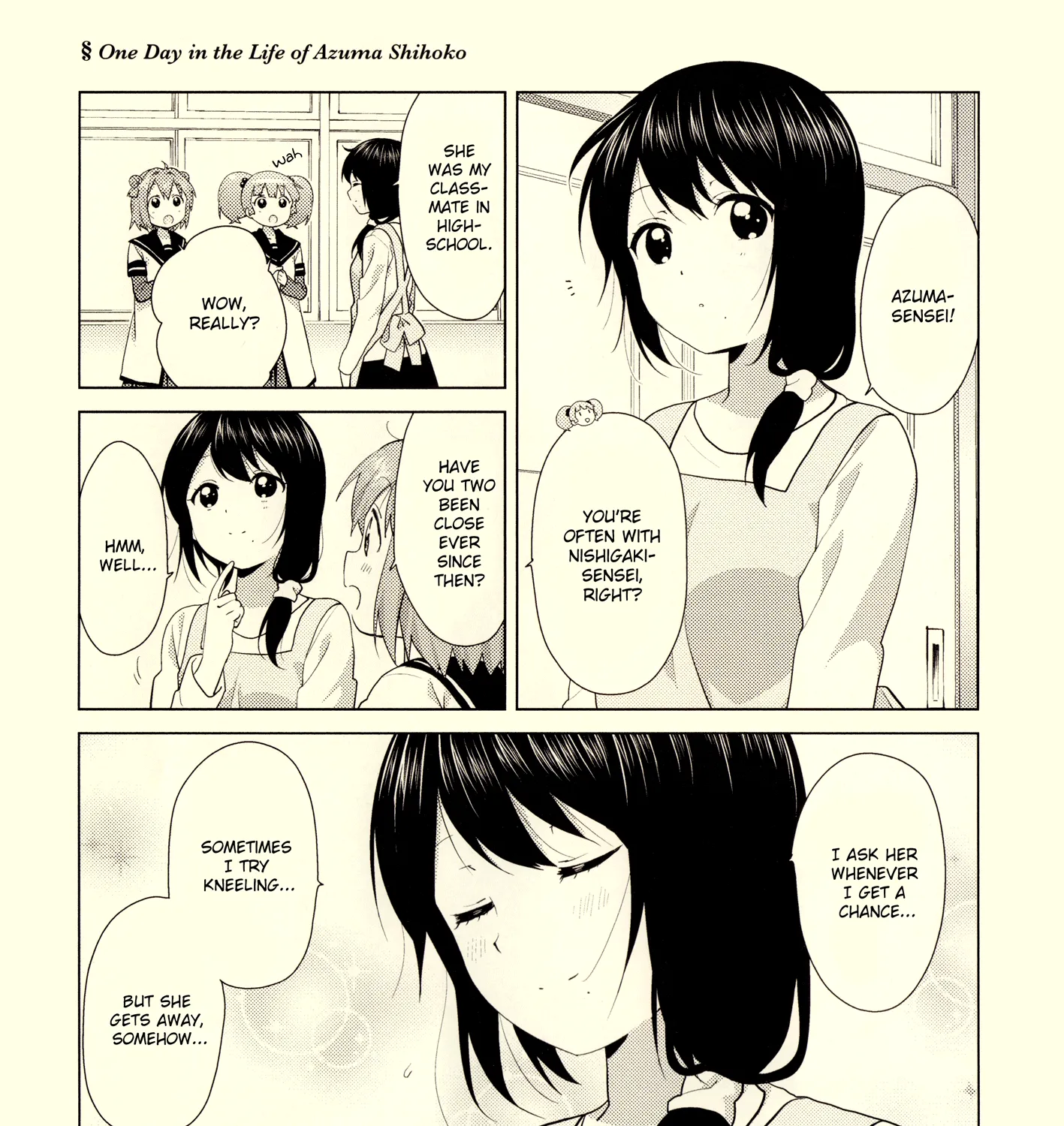 Yuru Yuri Zinmanga X Chapter 108.5 Page 15