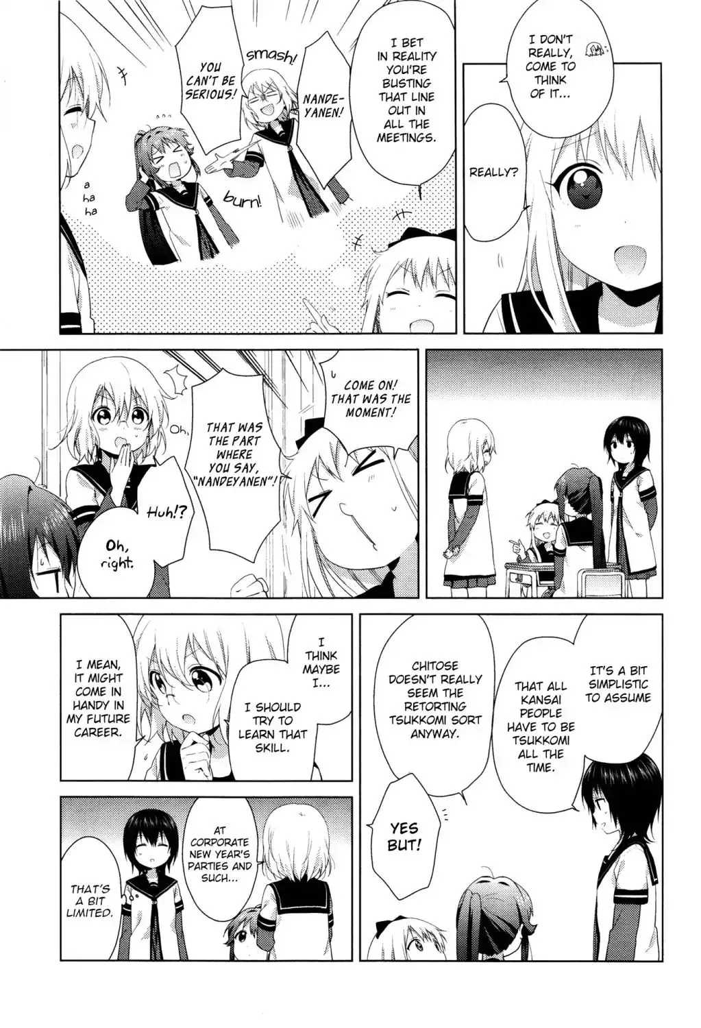 Yuru Yuri Zinmanga X Chapter 99 Page 4