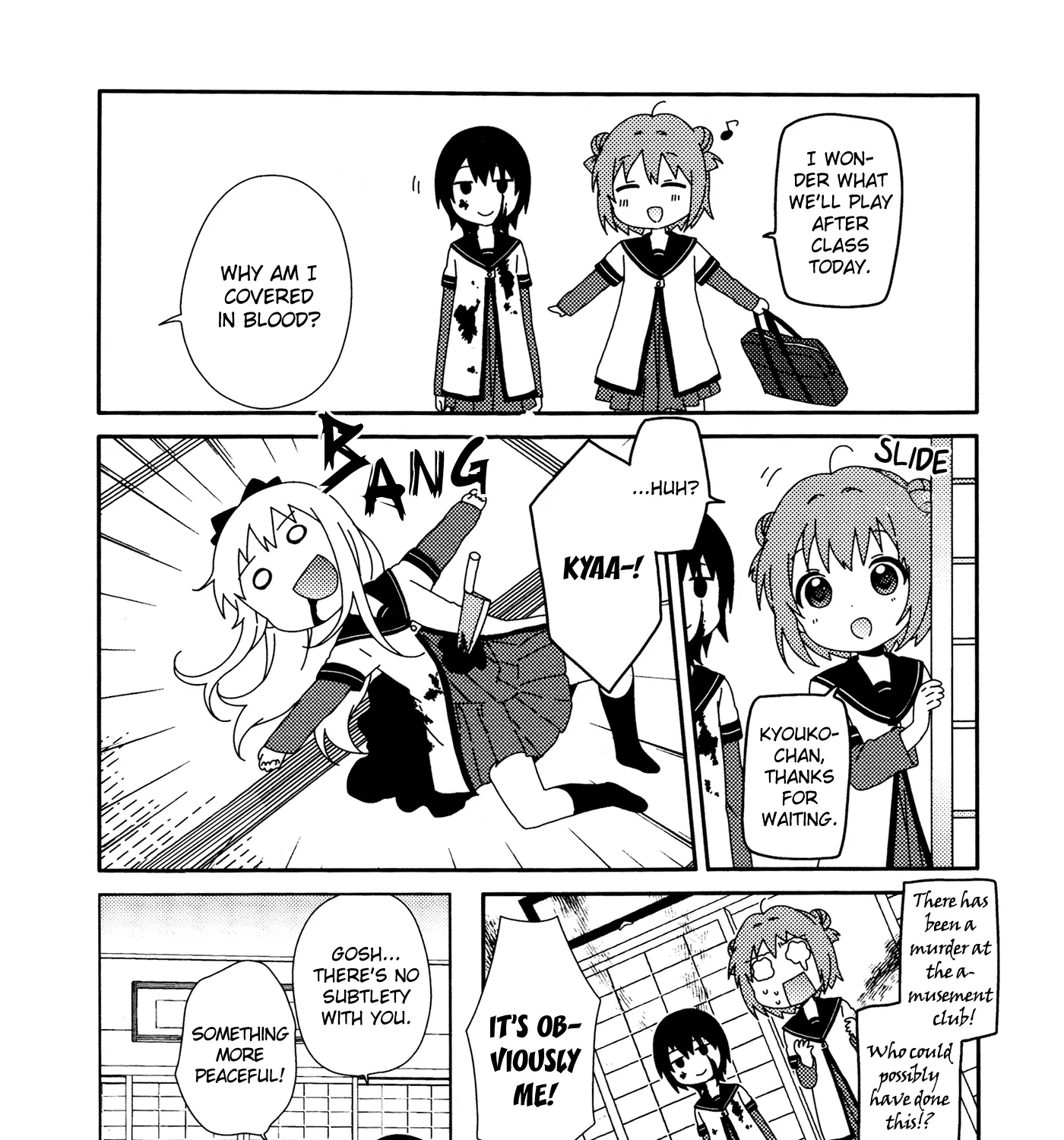 Yuru Yuri Zinmanga X Chapter 78.8 Page 9