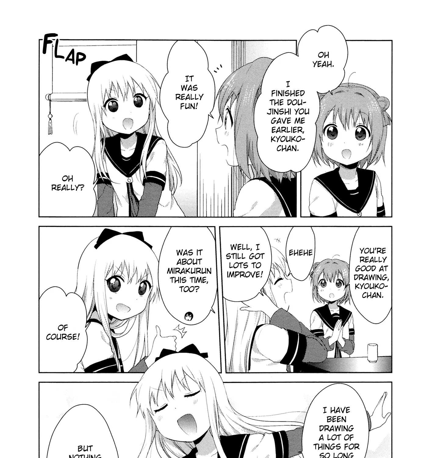 Yuru Yuri Zinmanga X Chapter 78.8 Page 25