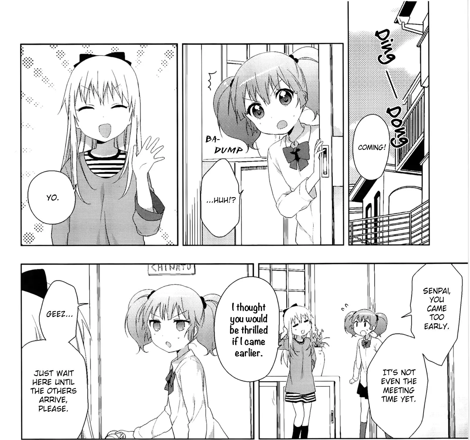 Yuru Yuri Zinmanga X Chapter 70.8 Page 4