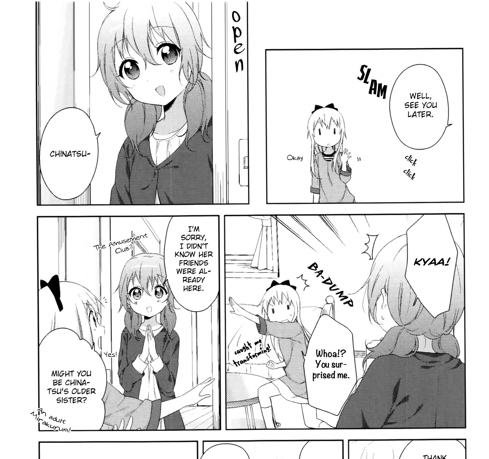 Yuru Yuri Zinmanga X Chapter 70.8 Page 6