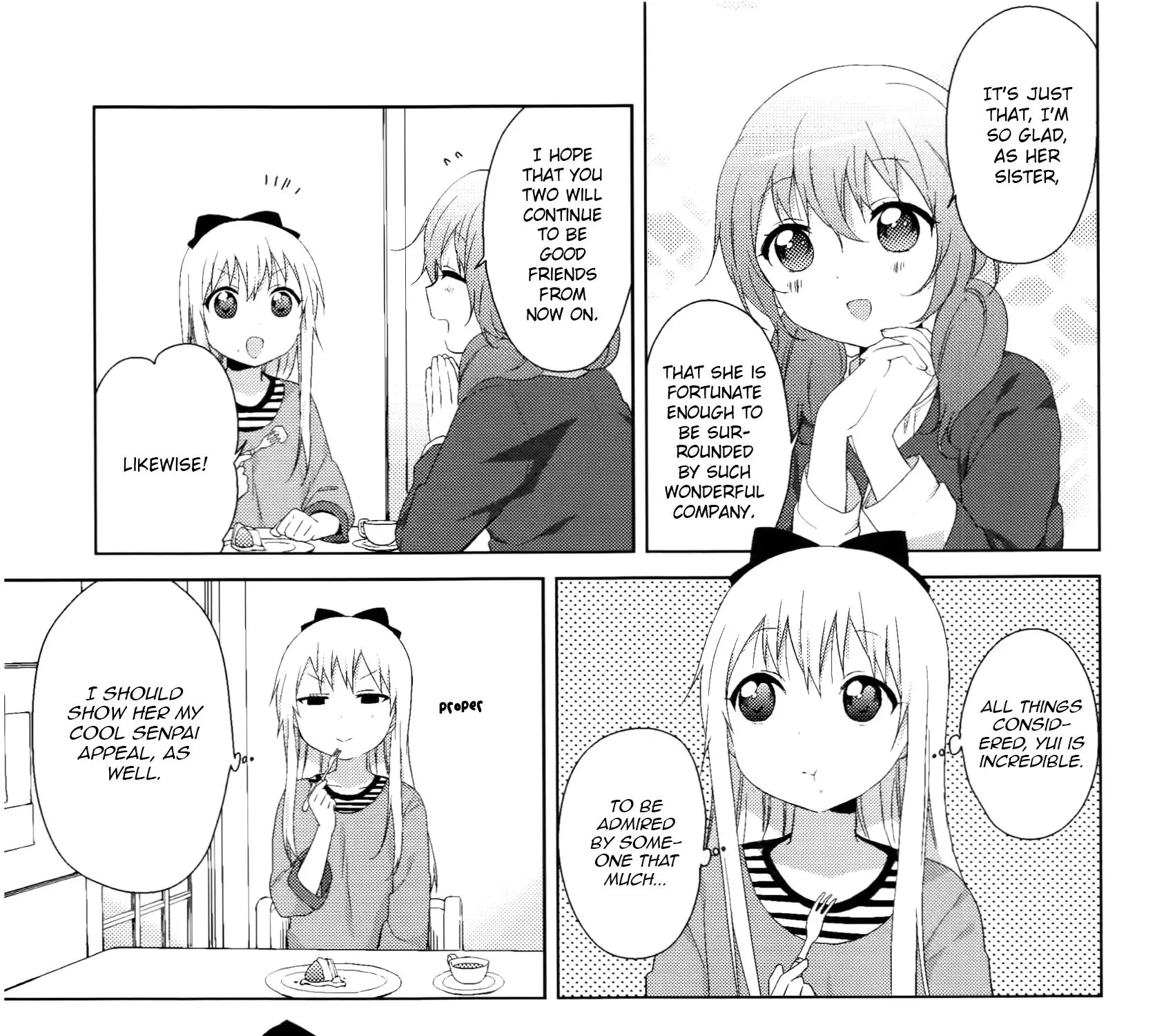 Yuru Yuri Zinmanga X Chapter 70.8 Page 14
