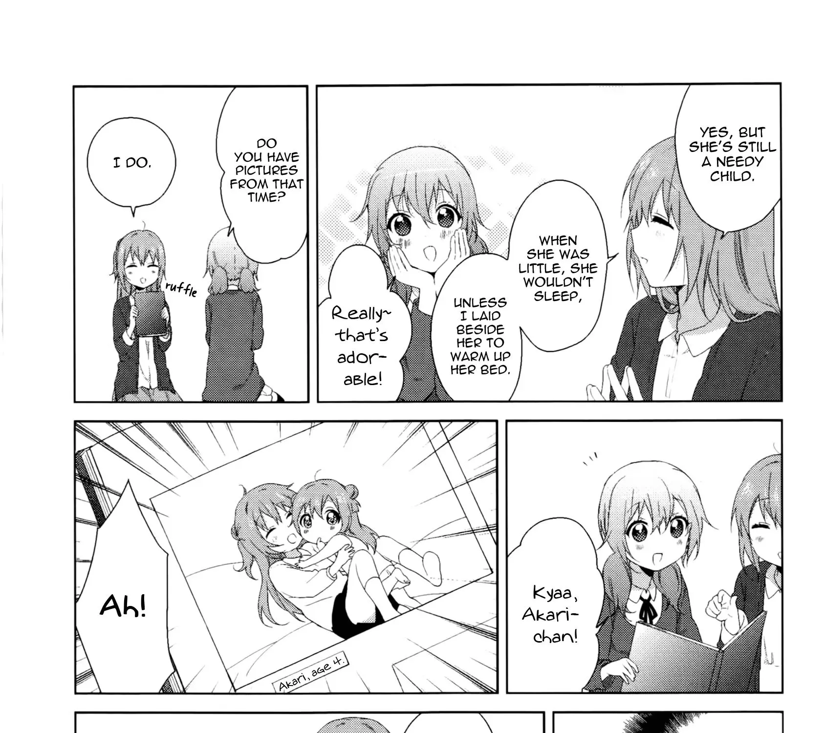 Yuru Yuri Zinmanga X Chapter 70.6 Page 14