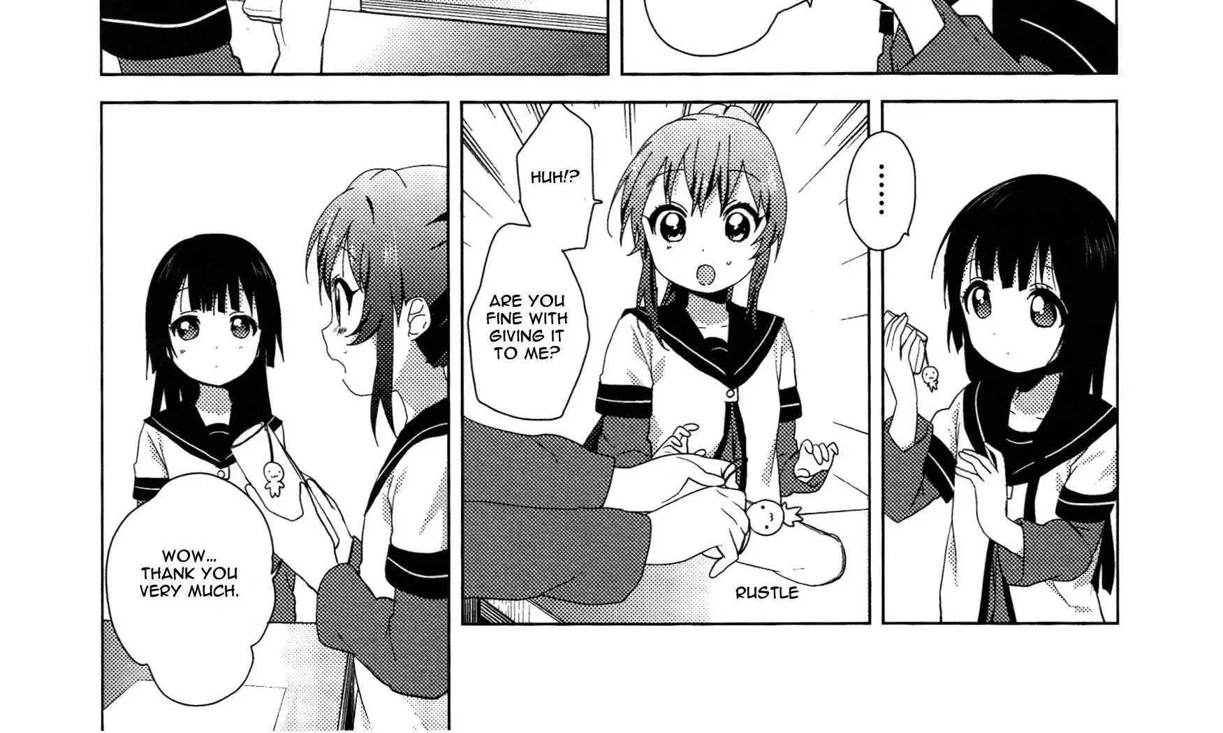 Yuru Yuri Zinmanga X Chapter 61.8 Page 9
