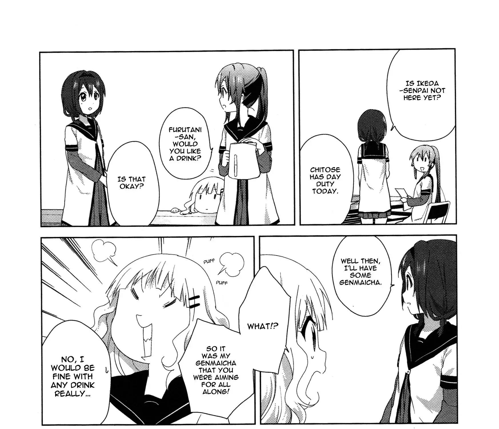 Yuru Yuri Zinmanga X Chapter 61.8 Page 14