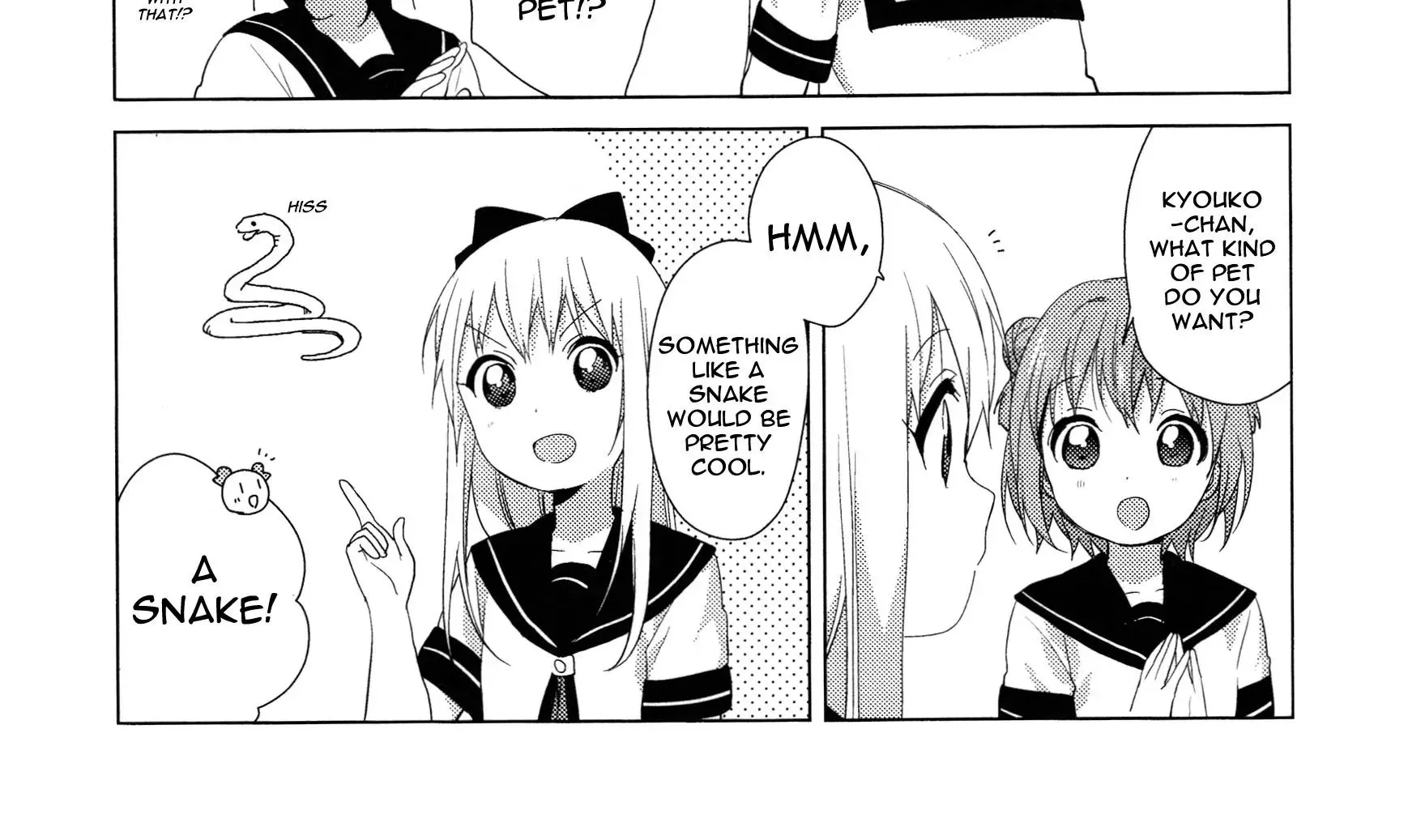Yuru Yuri Zinmanga X Chapter 61.7 Page 9
