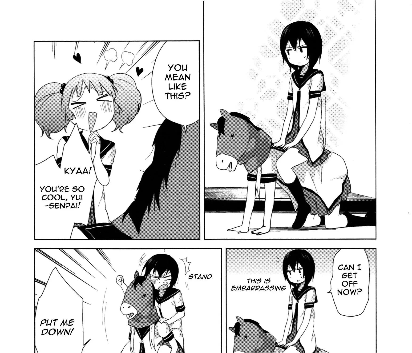Yuru Yuri Zinmanga X Chapter 61.7 Page 14