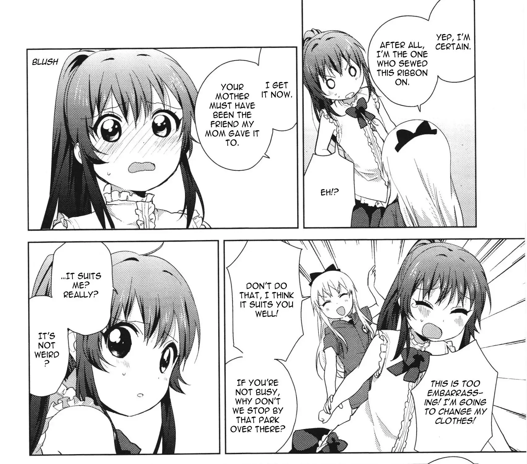 Yuru Yuri Zinmanga X Chapter 61.4 Page 8