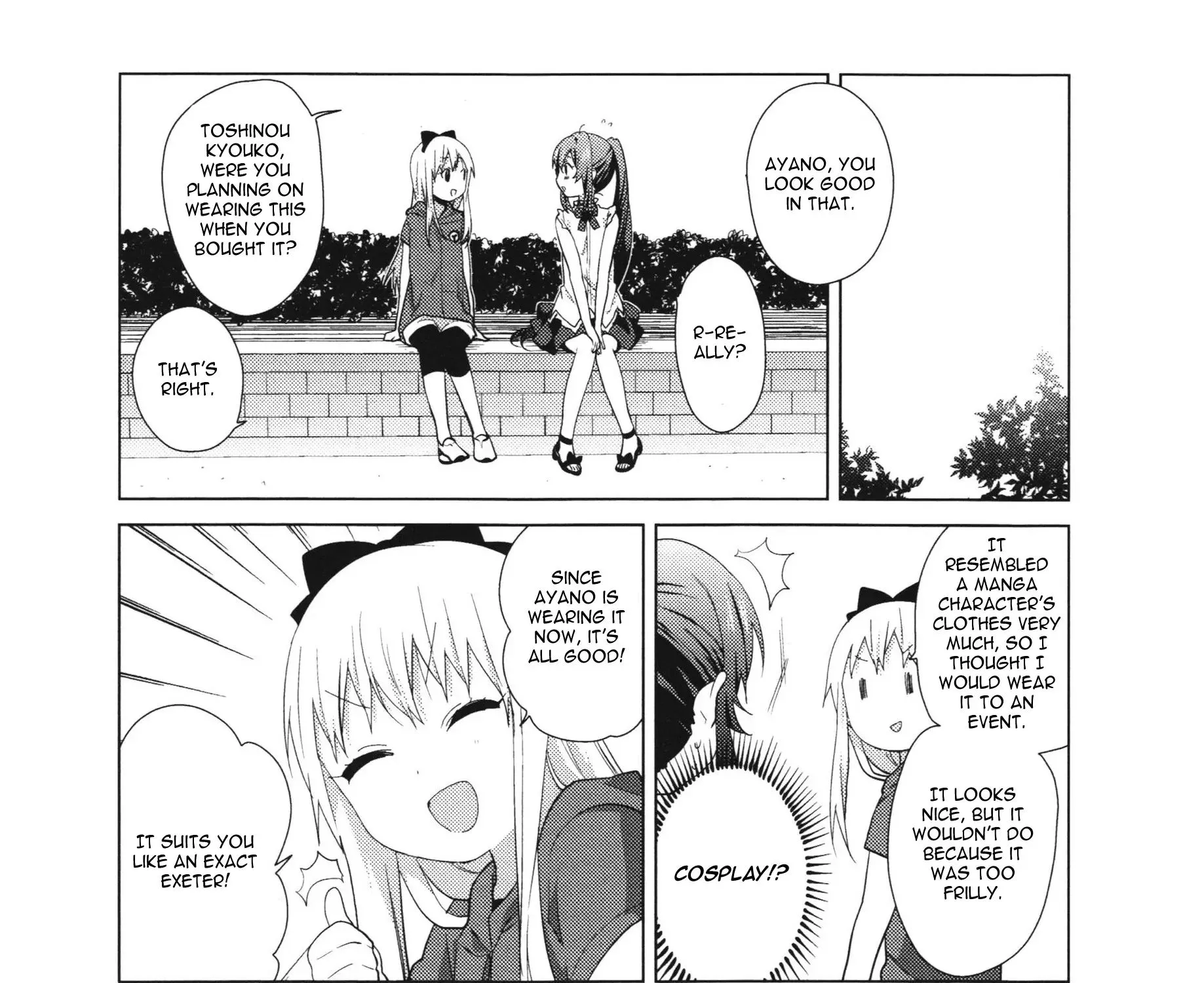 Yuru Yuri Zinmanga X Chapter 61.4 Page 10