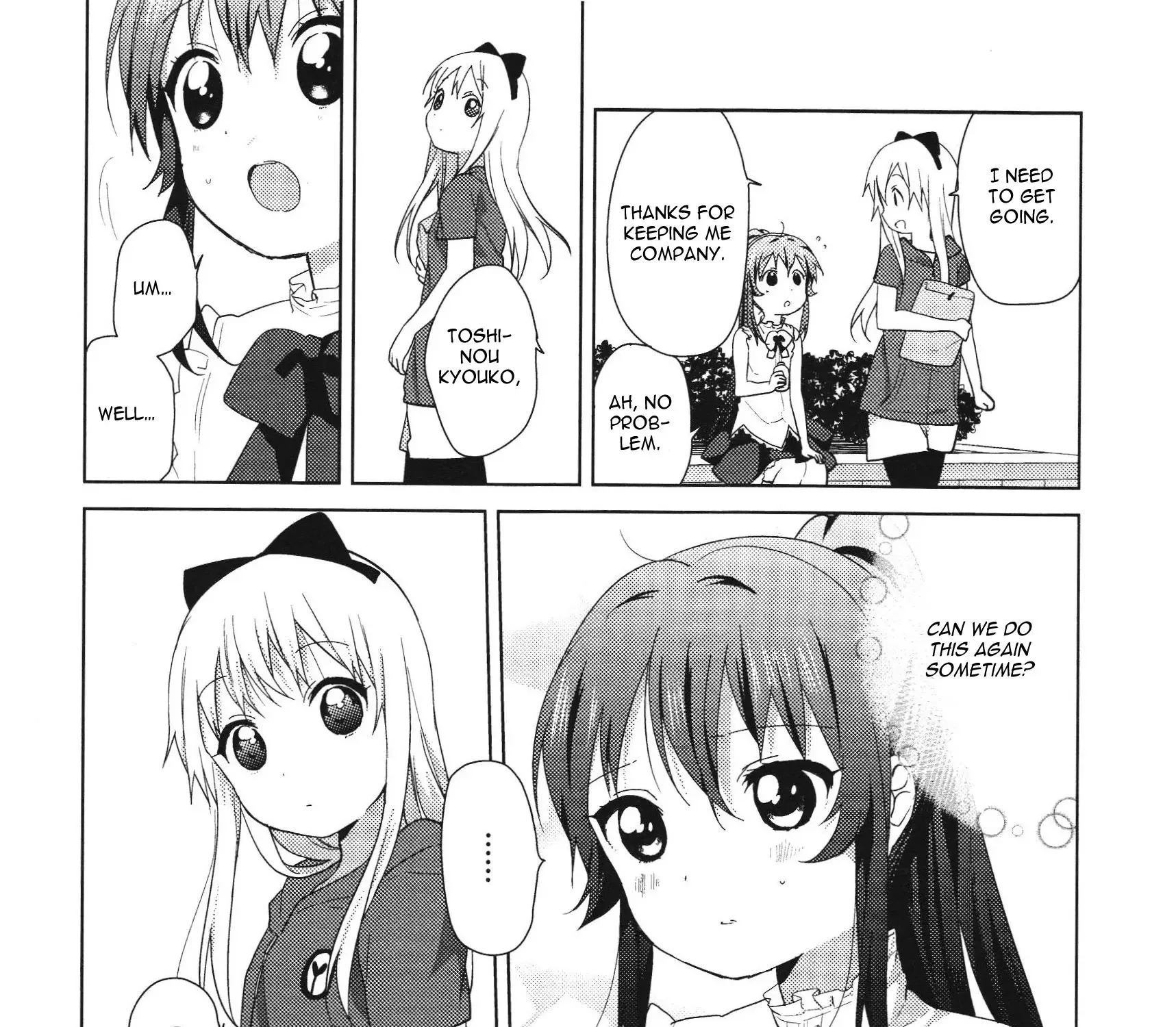 Yuru Yuri Zinmanga X Chapter 61.4 Page 22