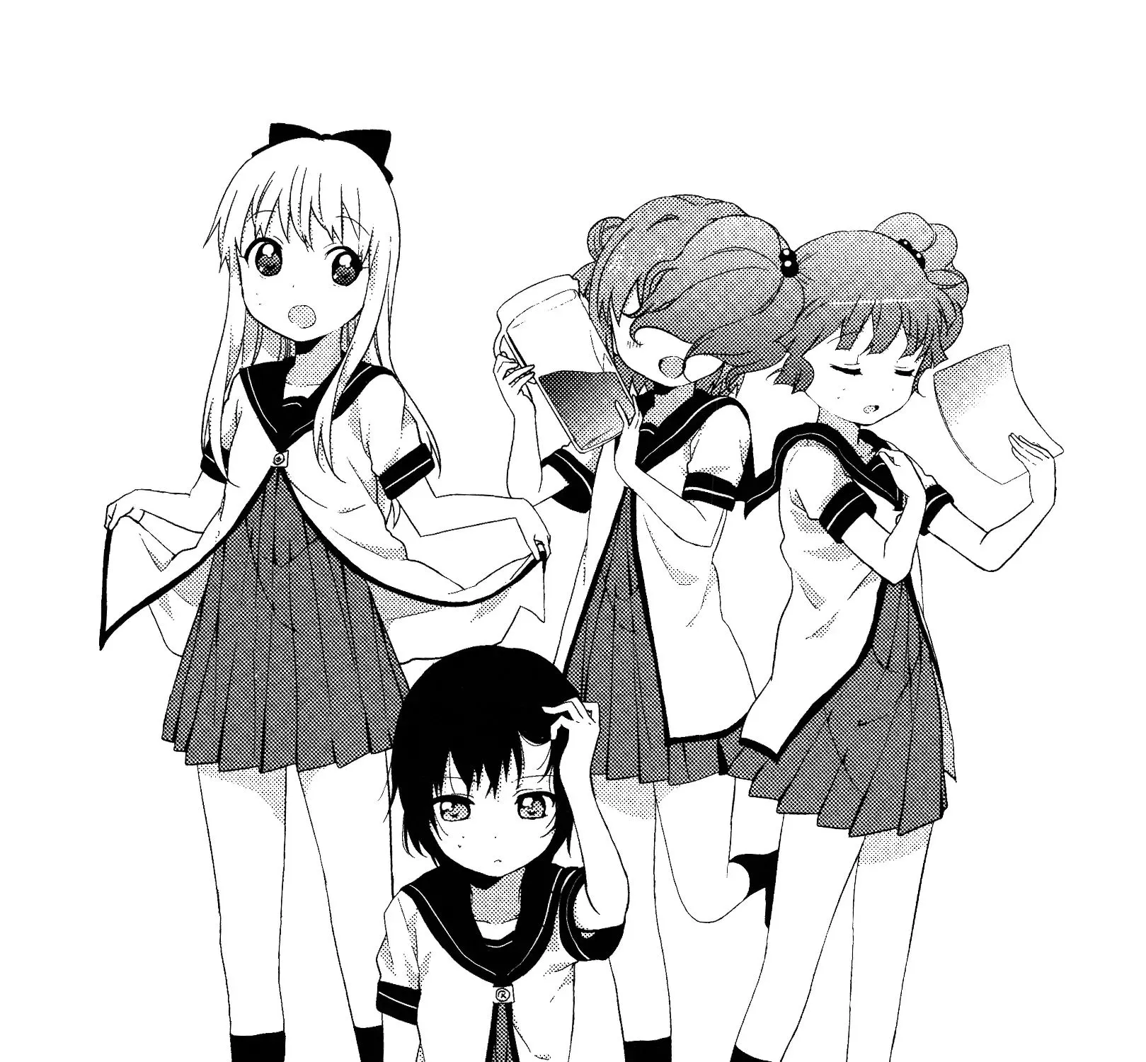 Yuru Yuri Zinmanga X Chapter 59.1 Page 1