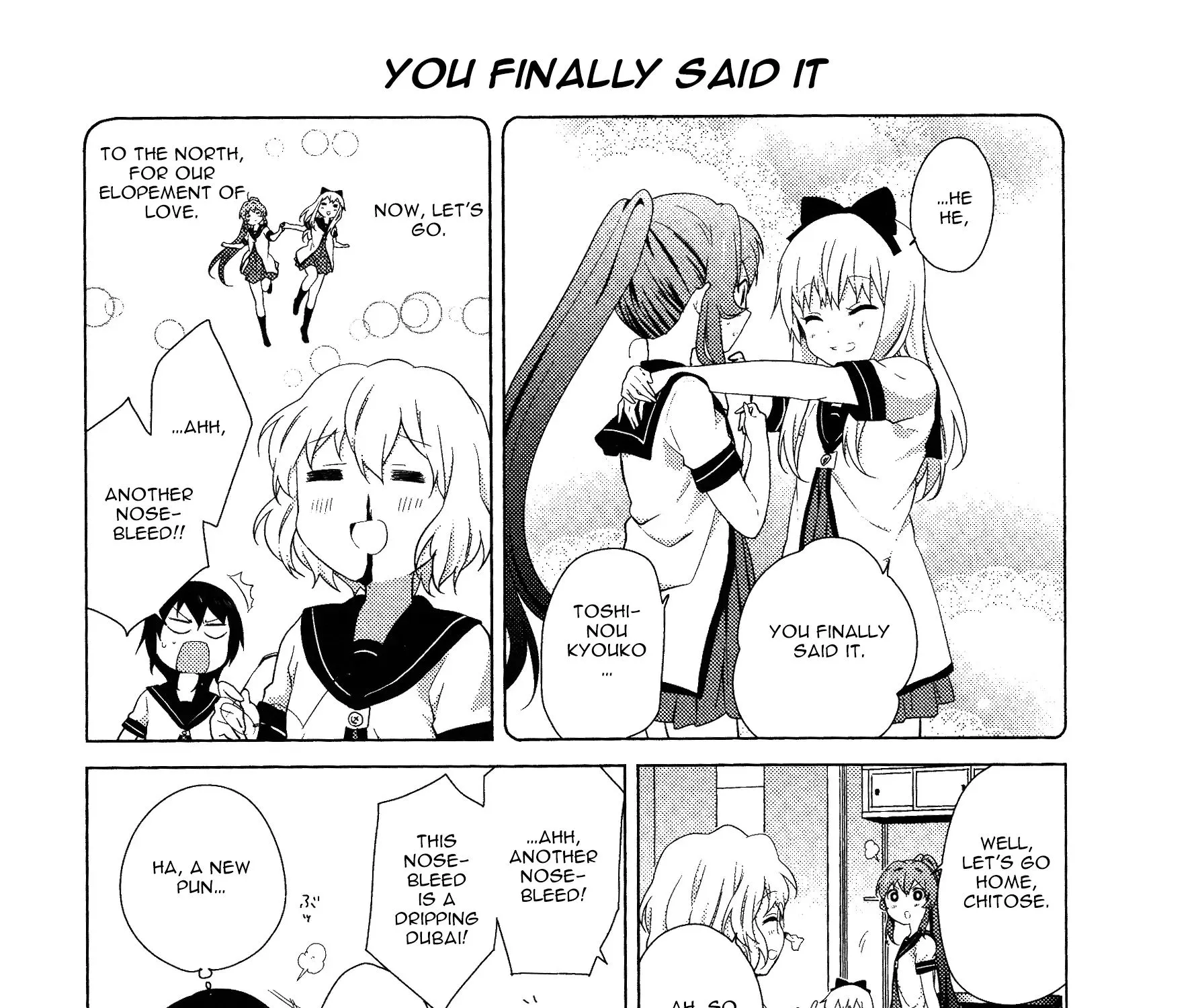 Yuru Yuri Zinmanga X Chapter 59.1 Page 21