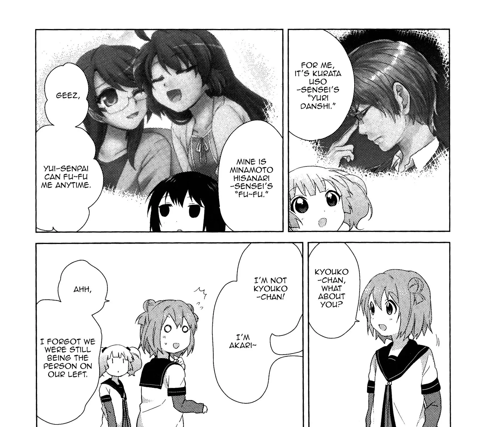 Yuru Yuri Zinmanga X Chapter 53.1 Page 21
