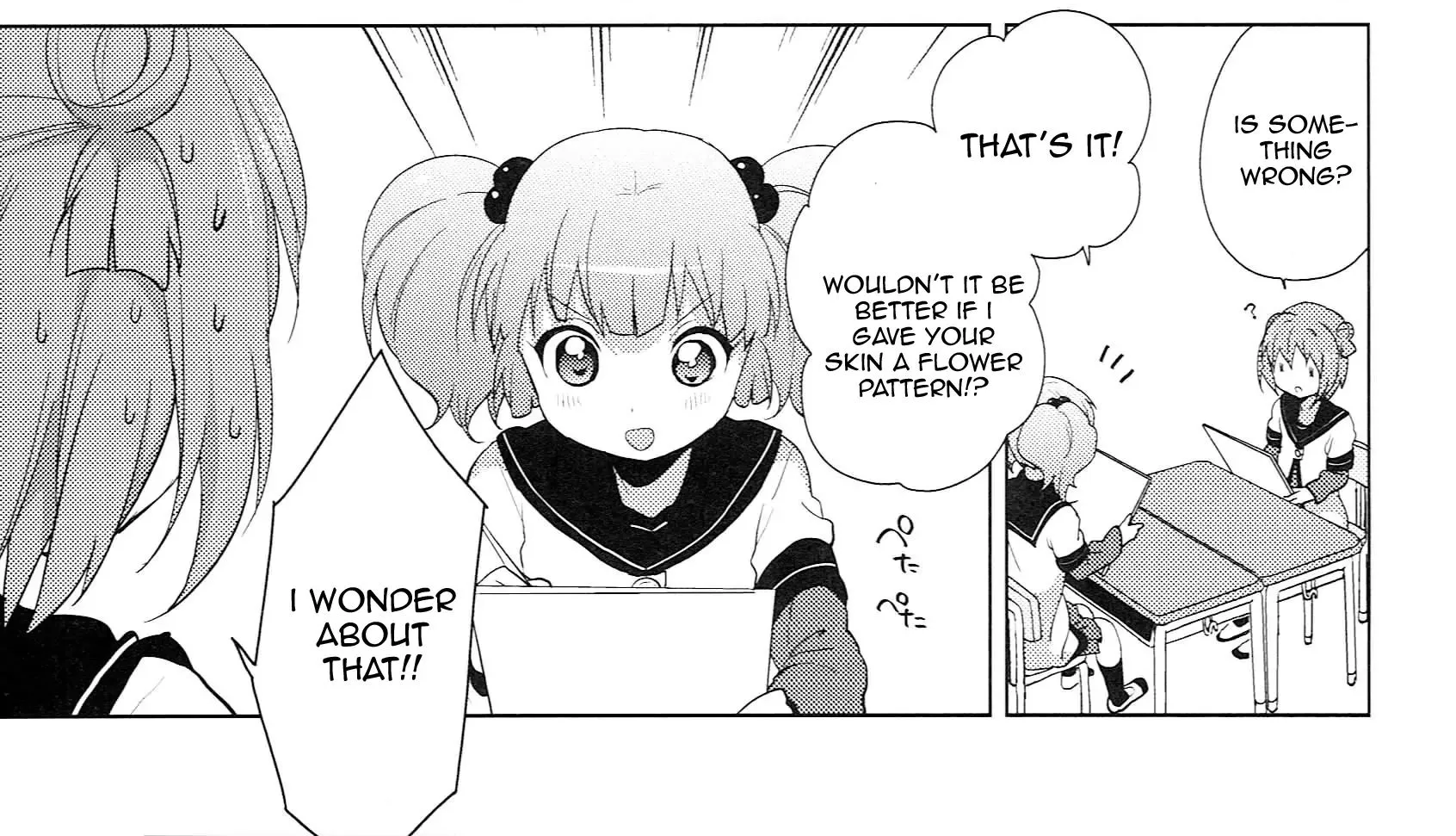 Yuru Yuri Zinmanga X Chapter 52.9 Page 14