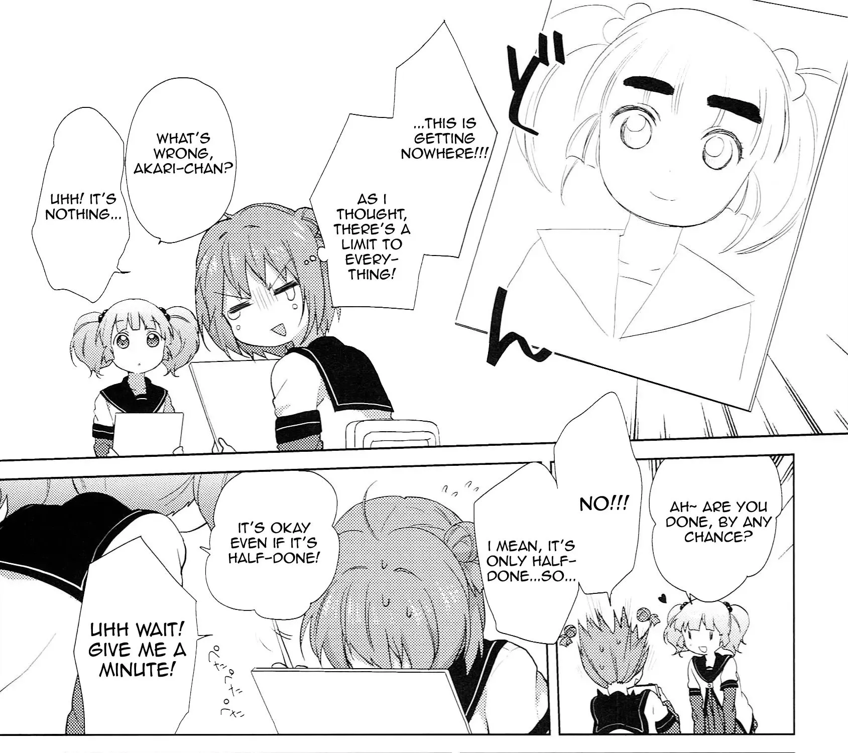 Yuru Yuri Zinmanga X Chapter 52.9 Page 17