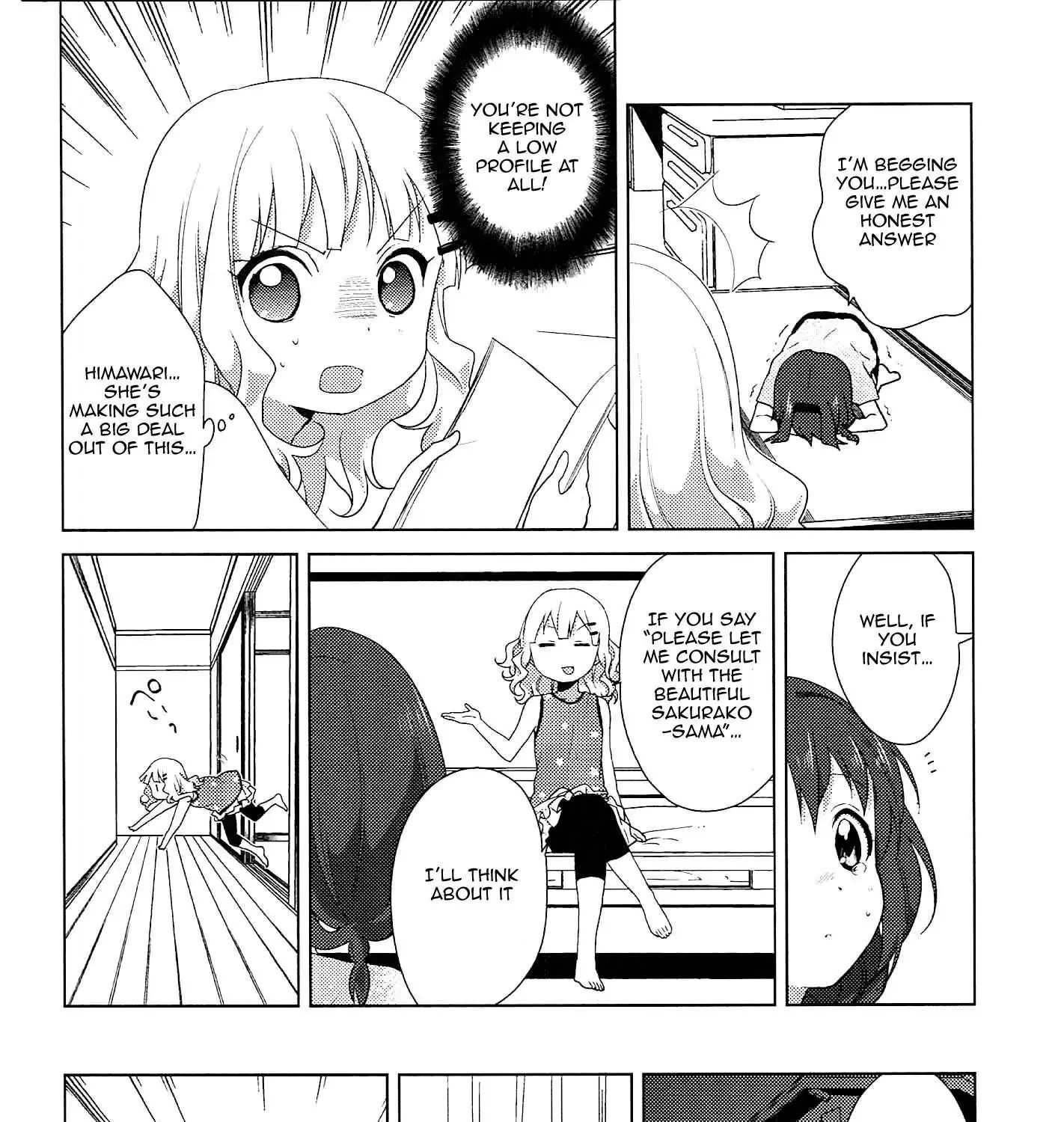 Yuru Yuri Zinmanga X Chapter 52.14 Page 15