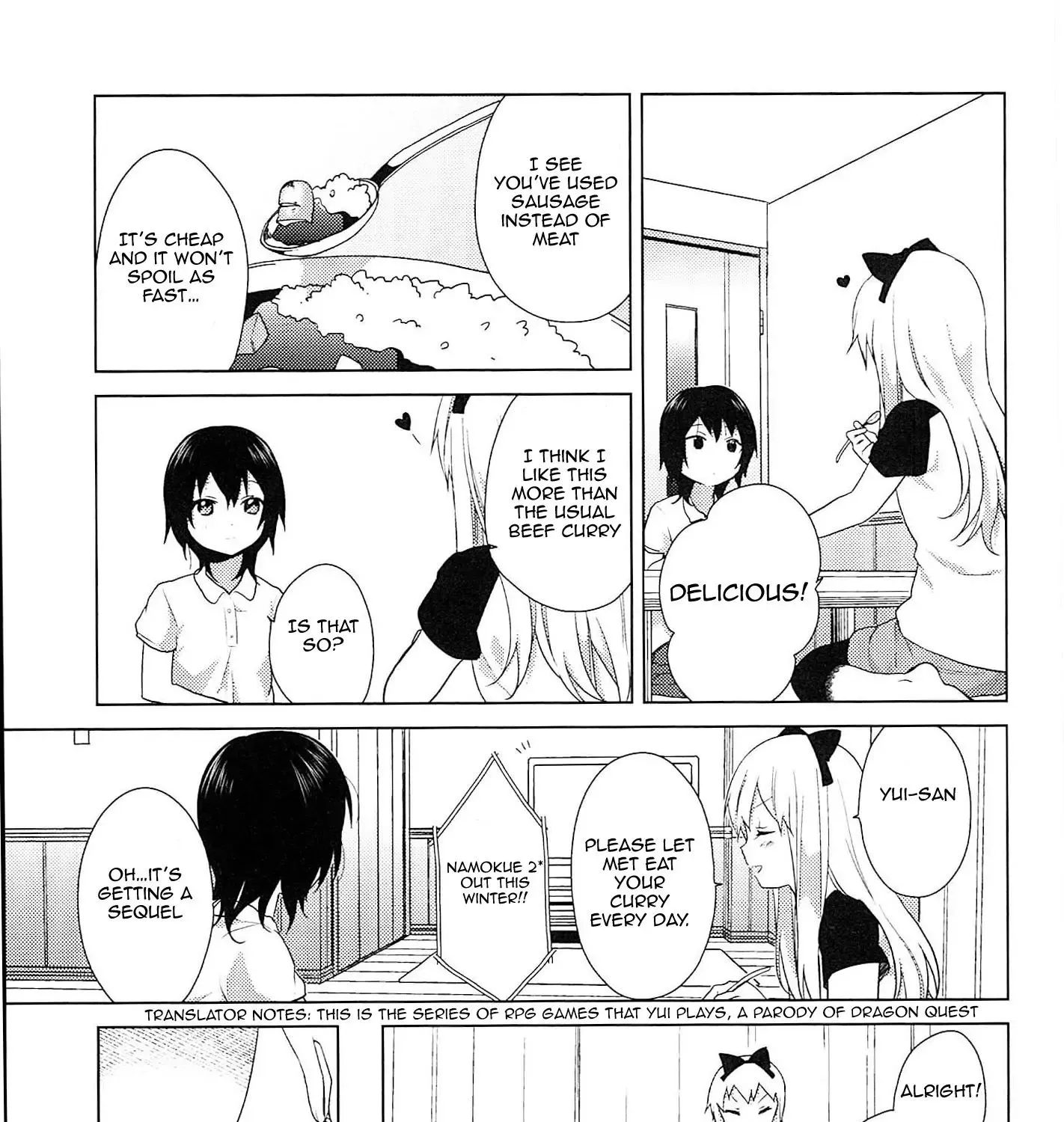 Yuru Yuri Zinmanga X Chapter 52.11 Page 9