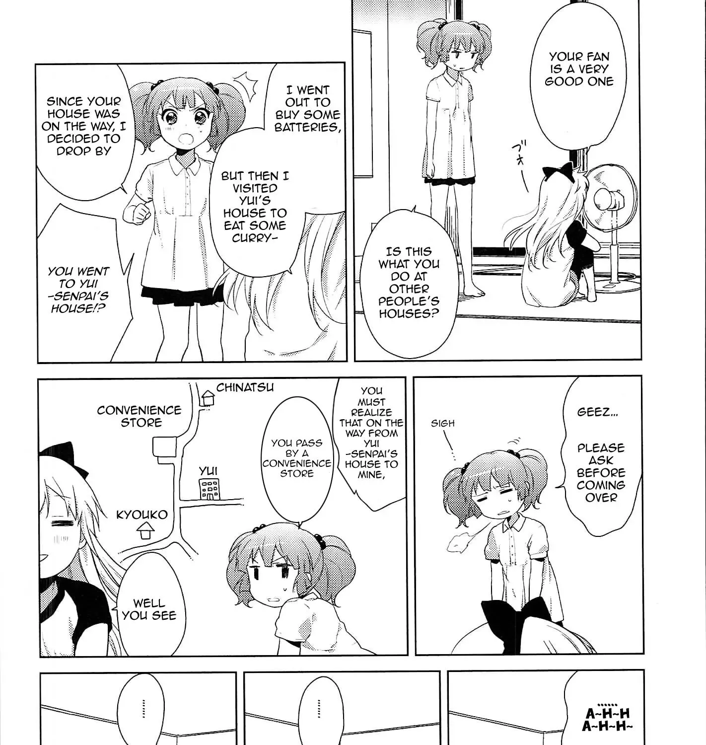 Yuru Yuri Zinmanga X Chapter 52.11 Page 11