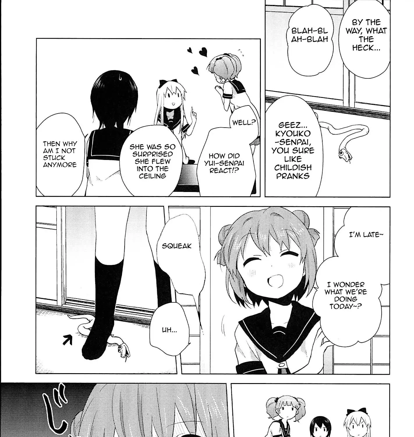 Yuru Yuri Zinmanga X Chapter 52.1 Page 9