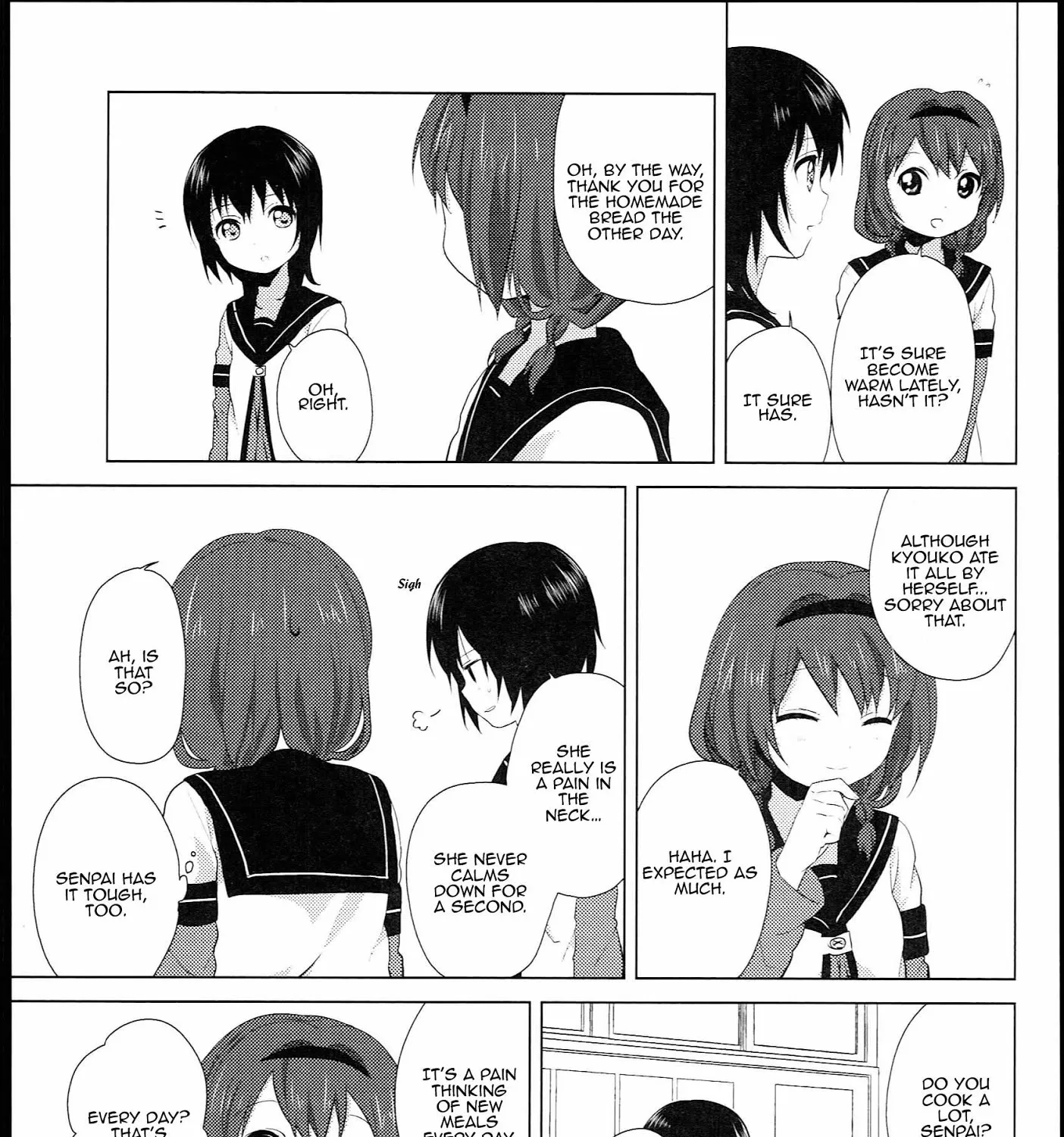 Yuru Yuri Zinmanga X Chapter 51.02 Page 5