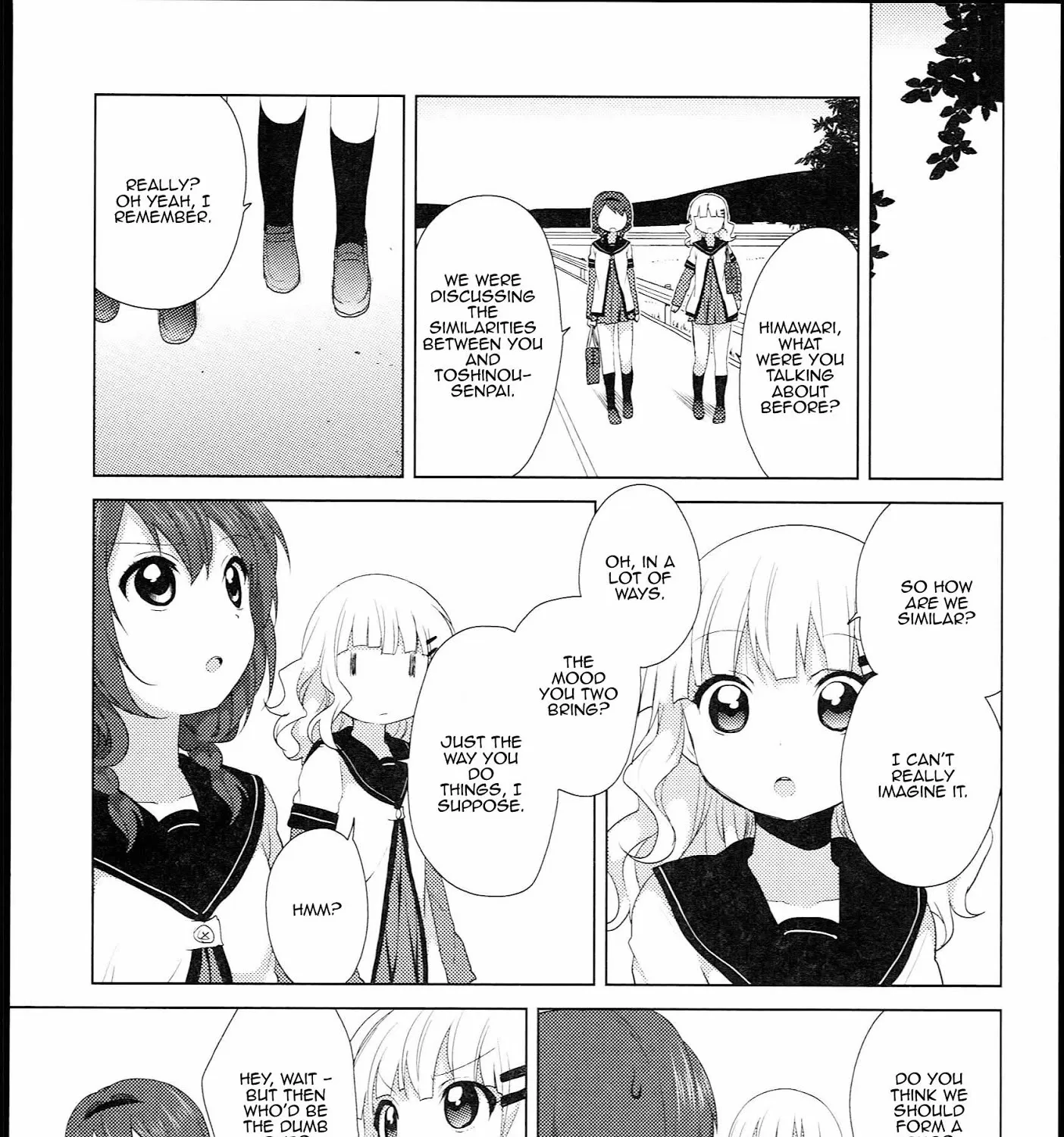 Yuru Yuri Zinmanga X Chapter 51.02 Page 21