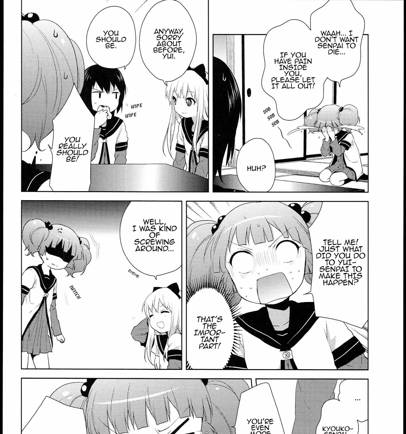 Yuru Yuri Zinmanga X Chapter 51.01 Page 11