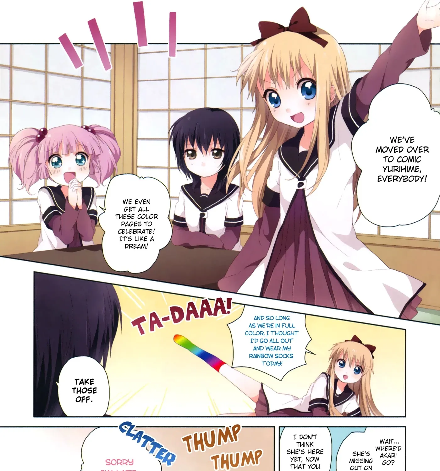 Yuru Yuri Zinmanga X Chapter 43.8 Page 8
