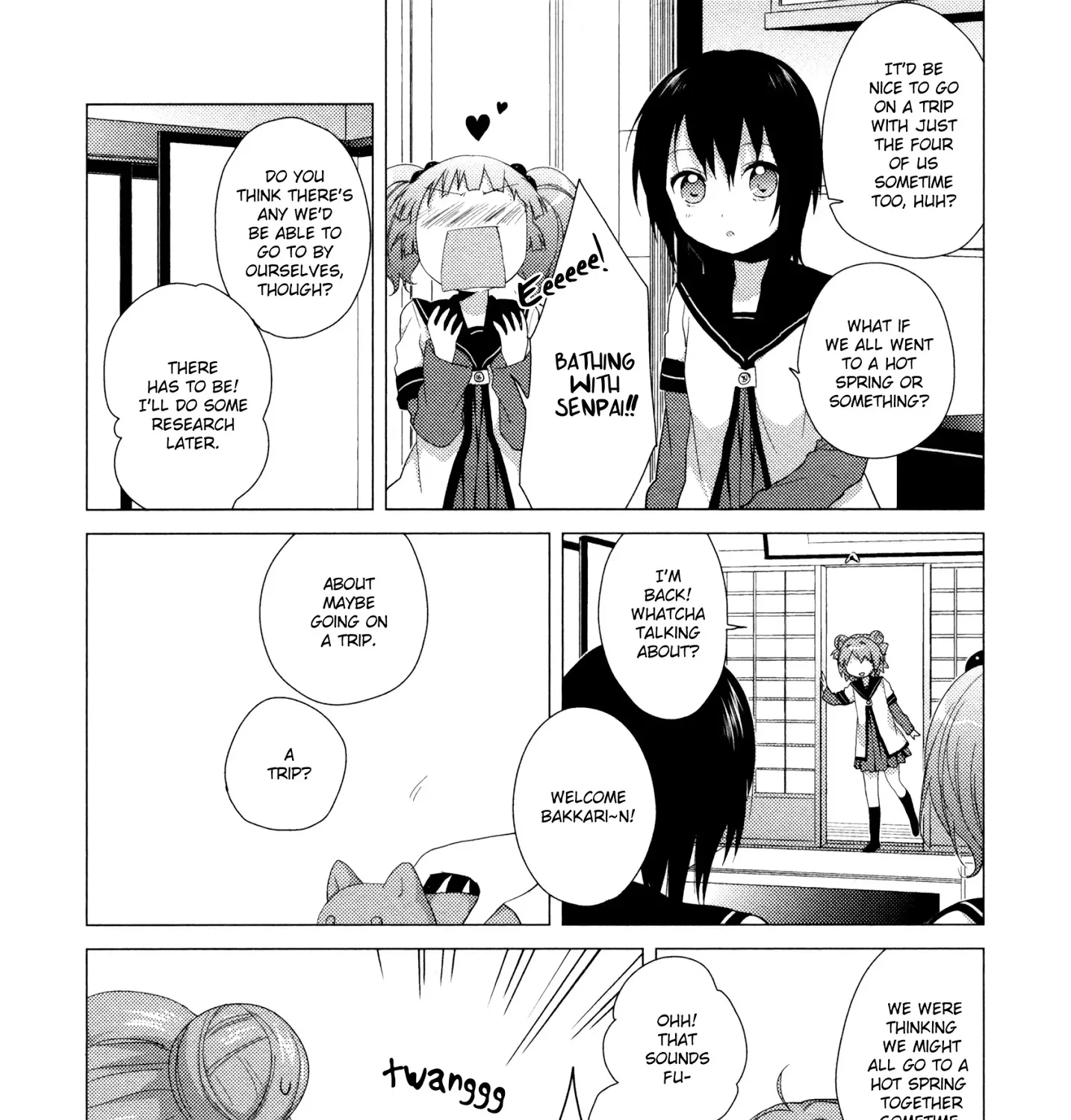Yuru Yuri Zinmanga X Chapter 39 Page 17