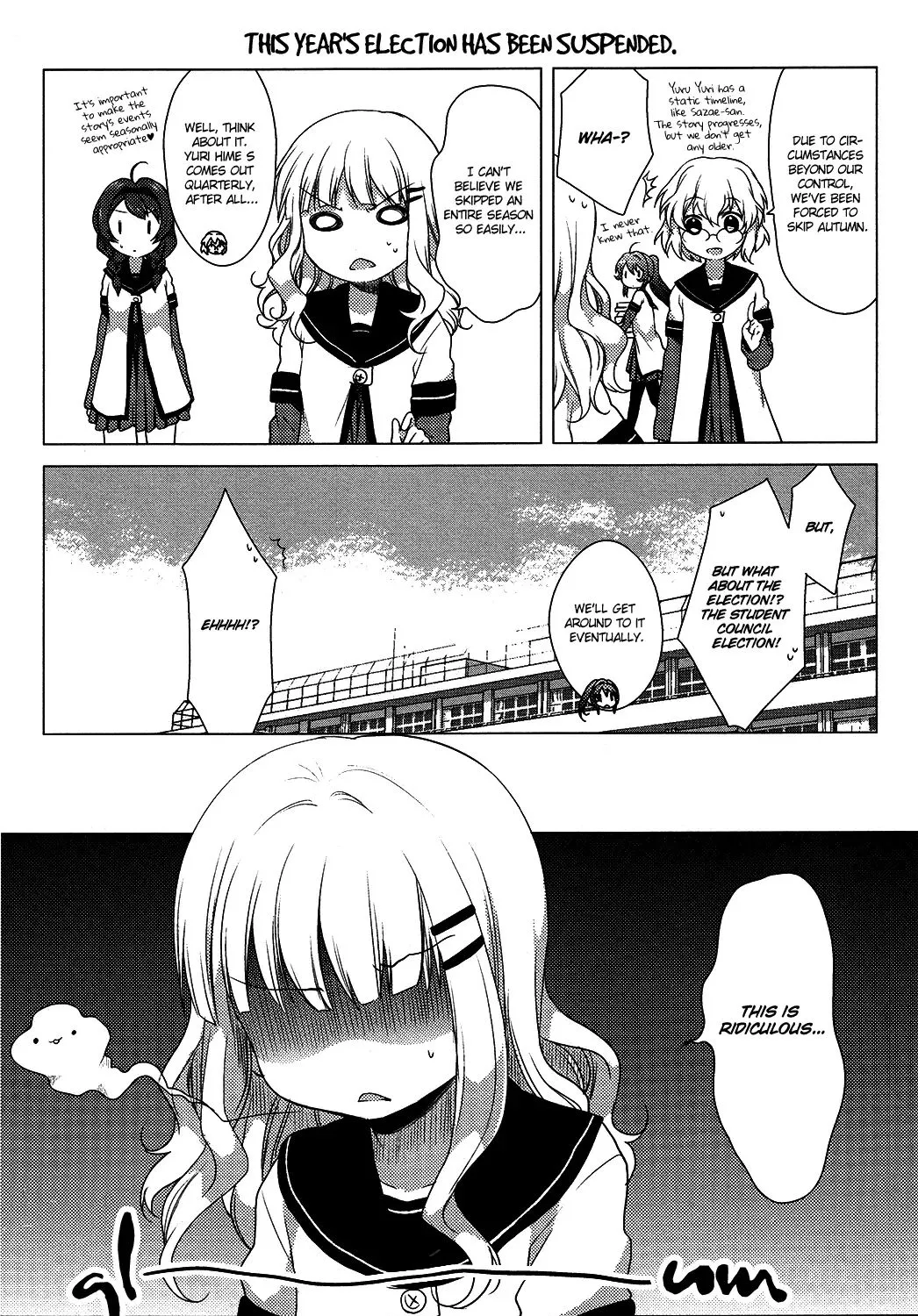 Yuru Yuri Zinmanga X Chapter 23 Page 9