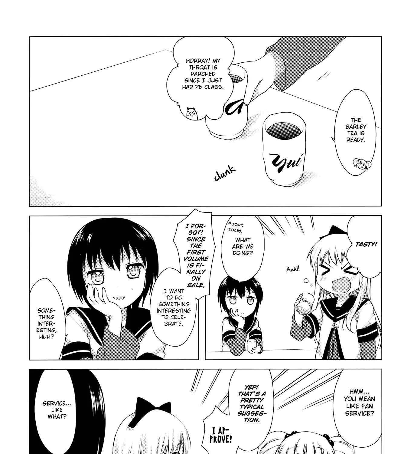 Yuru Yuri Zinmanga X Chapter 12.3 Page 4