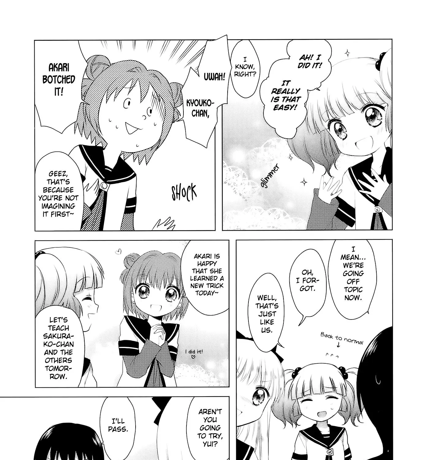 Yuru Yuri Zinmanga X Chapter 12.3 Page 18
