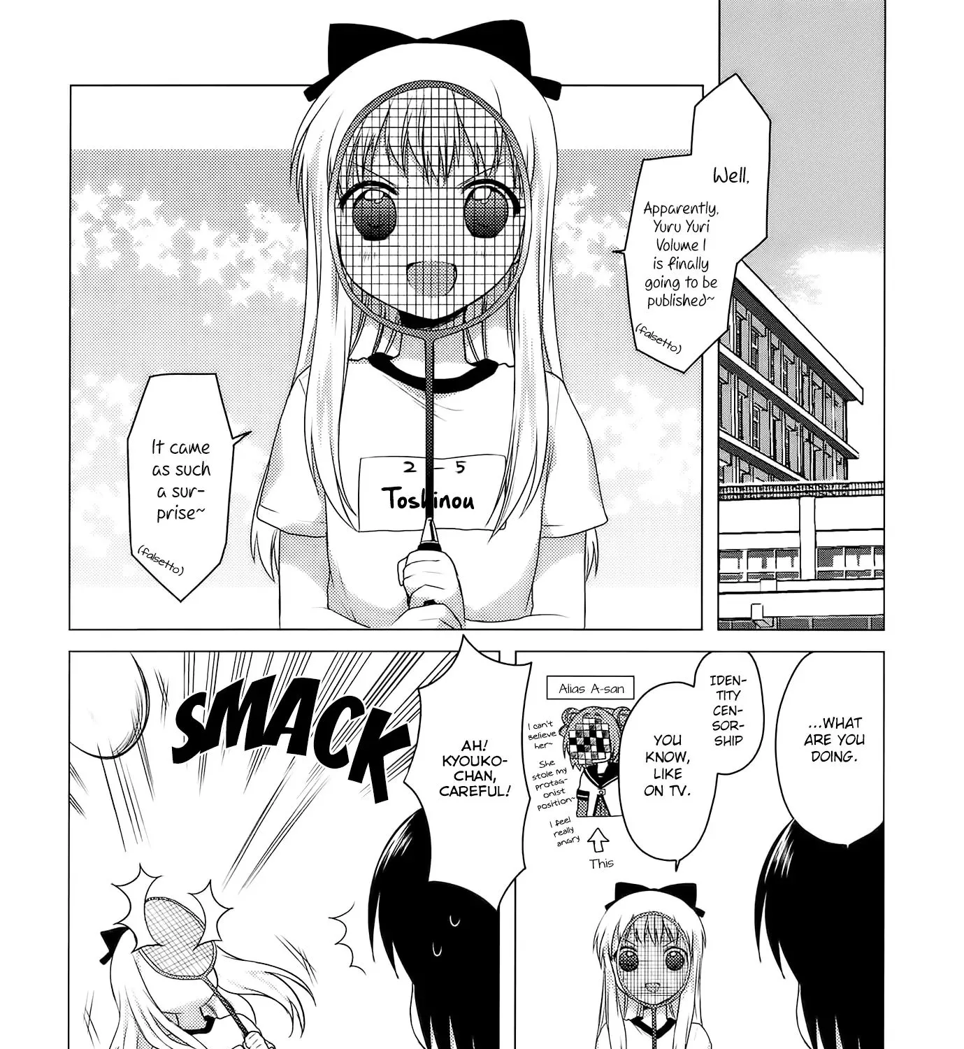 Yuru Yuri Zinmanga X Chapter 12.2 Page 4
