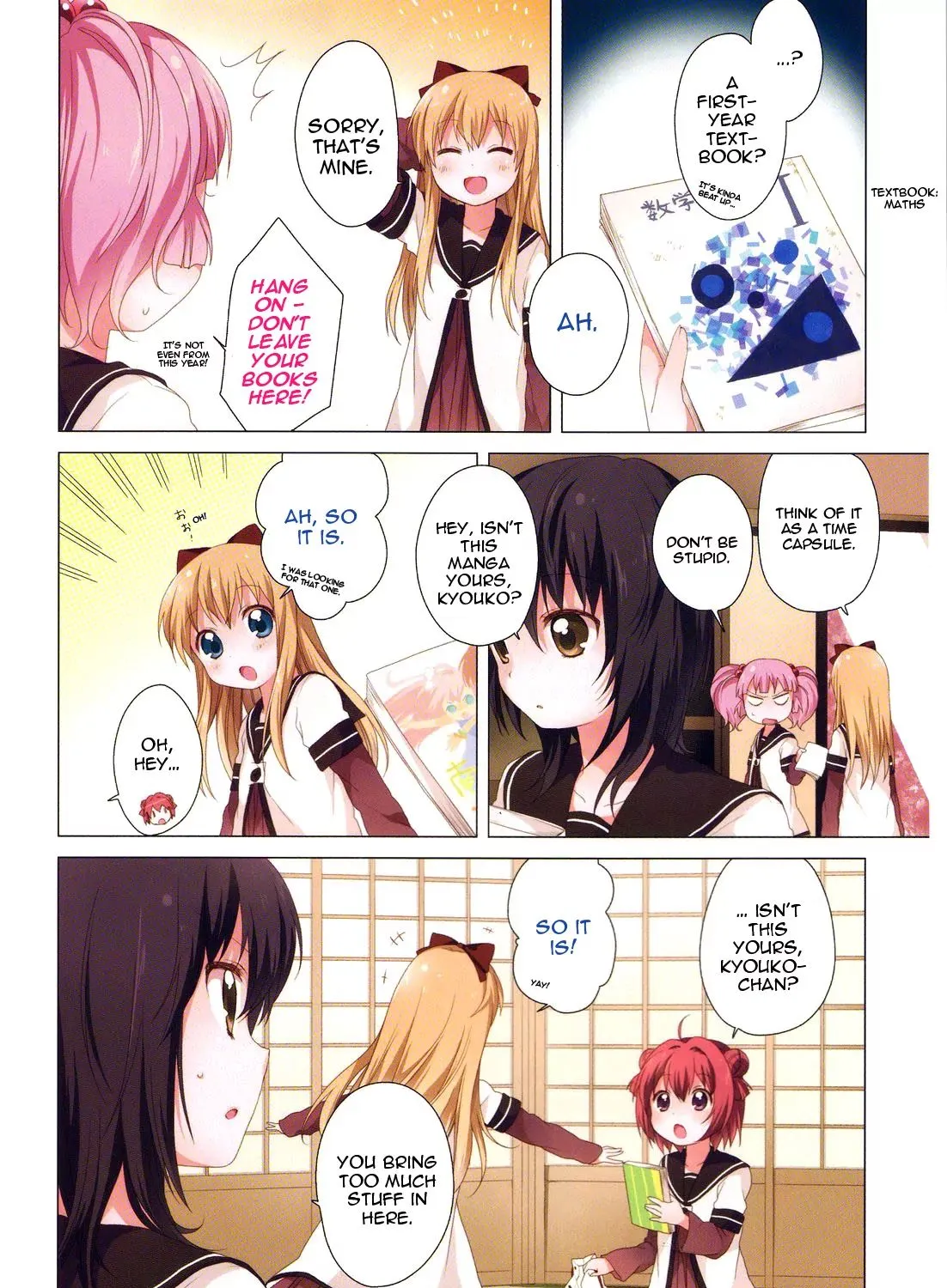 Yuru Yuri Zinmanga X Chapter 12.1 Page 4