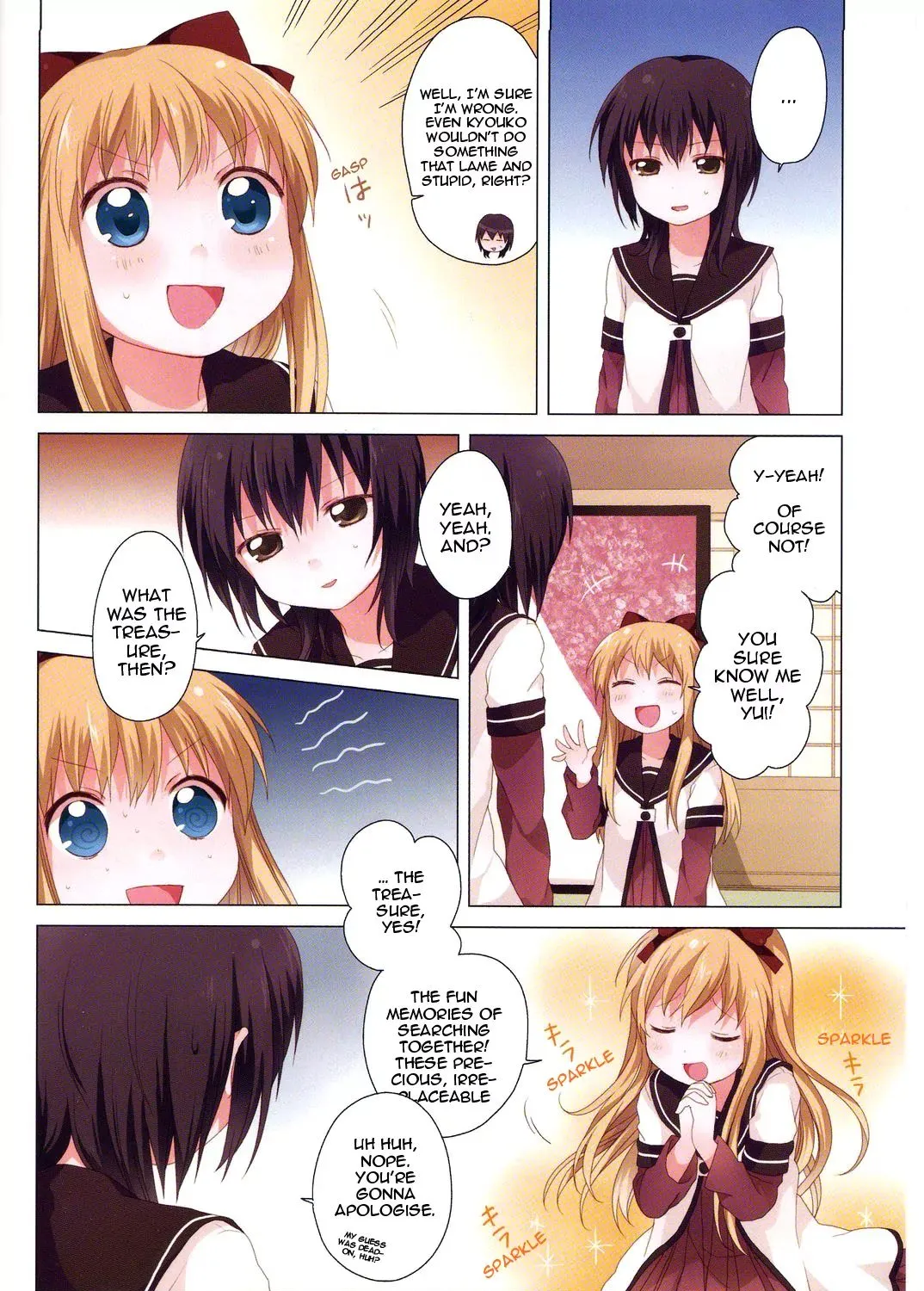 Yuru Yuri Zinmanga X Chapter 12.1 Page 8