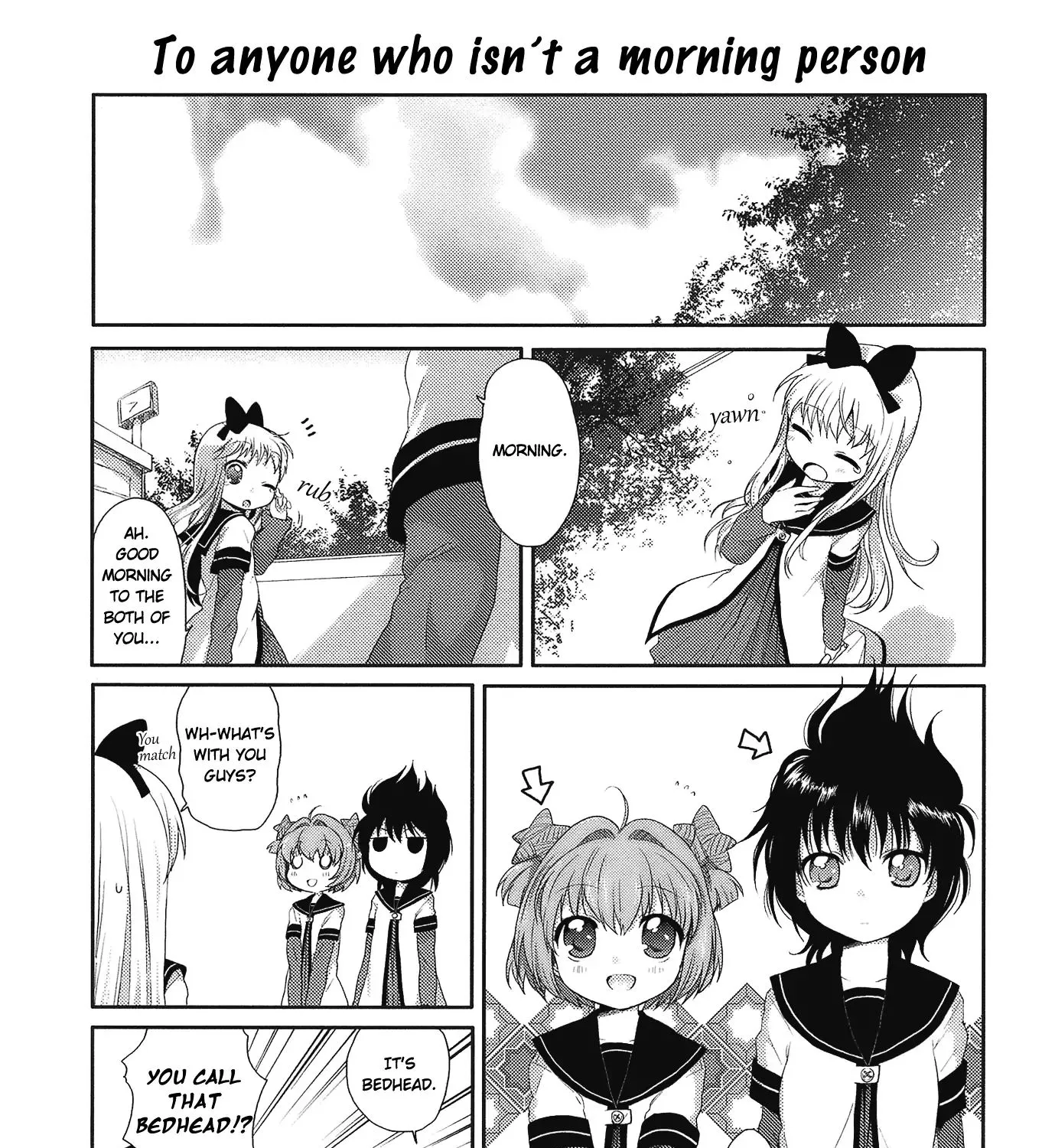 Yuru Yuri Zinmanga X Chapter 3 Page 1