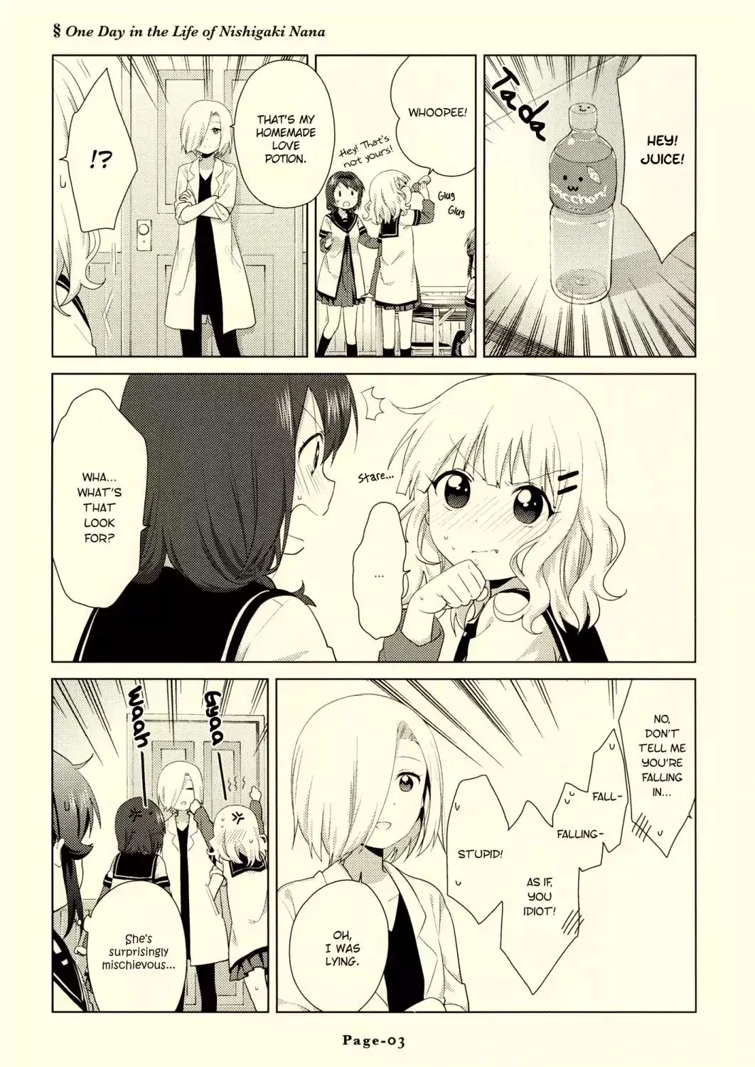 Yuru Yuri Zinmanga X Chapter 2.2 Page 4