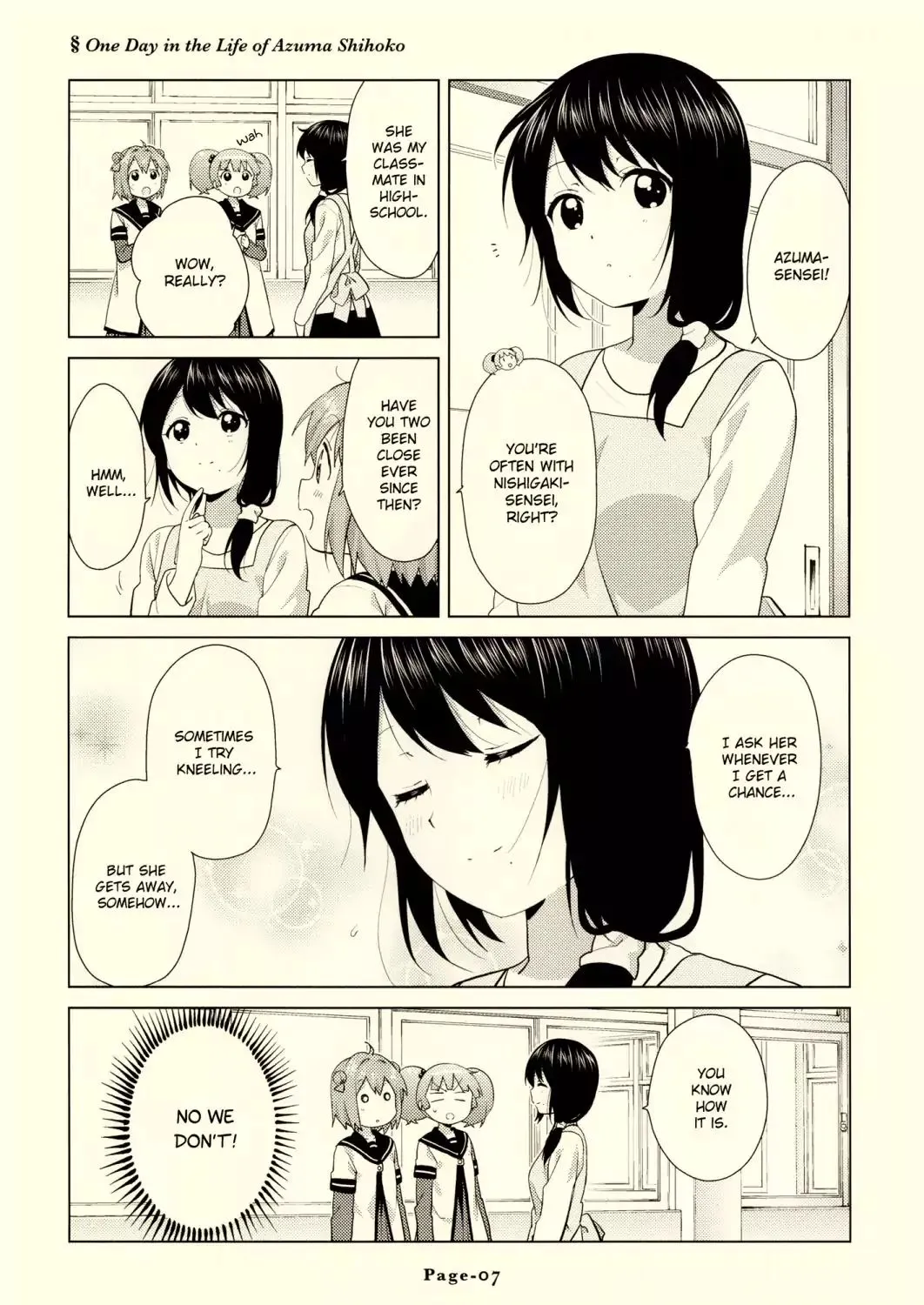 Yuru Yuri Zinmanga X Chapter 2.1 Page 8