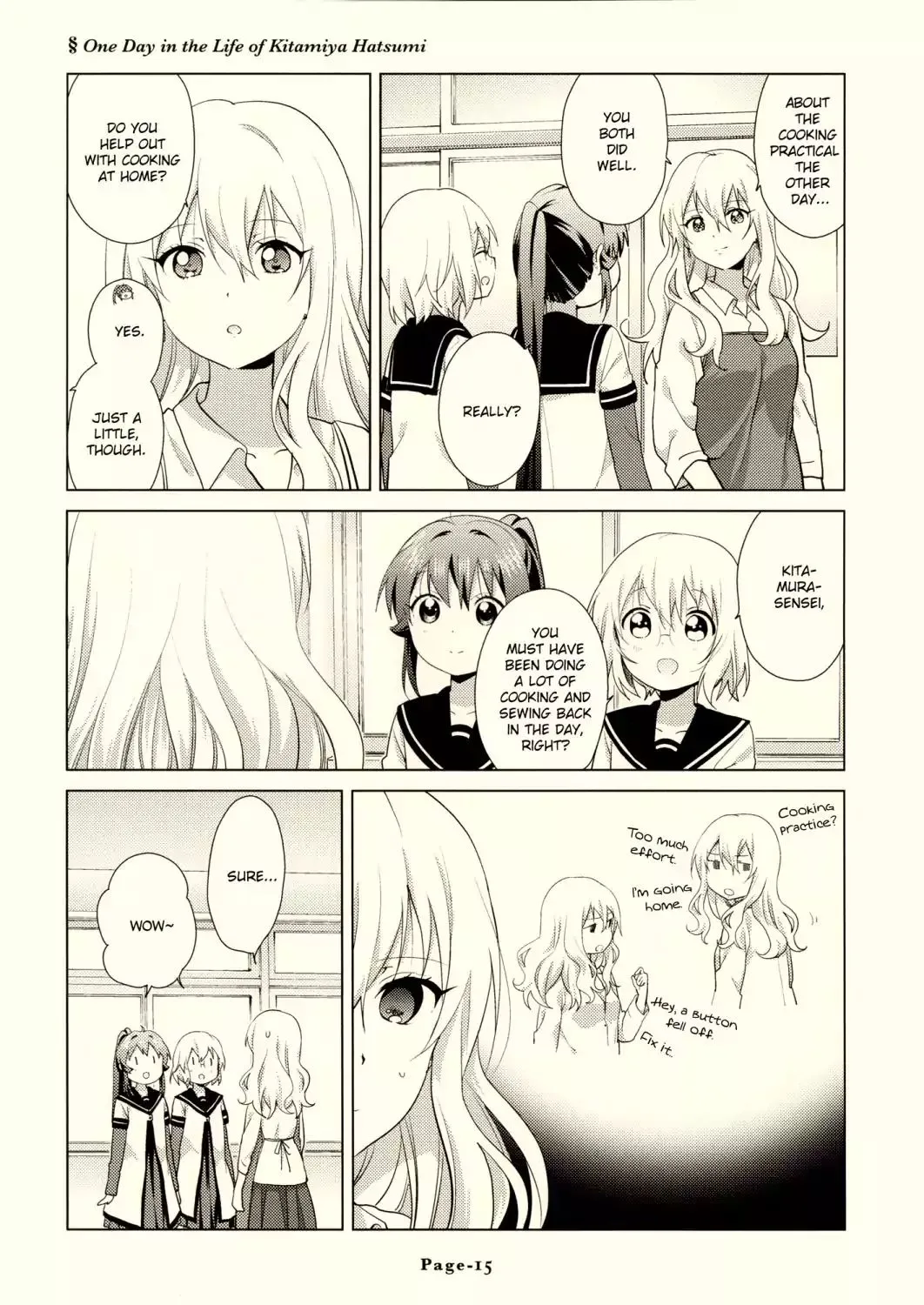 Yuru Yuri Zinmanga X Chapter 2.1 Page 16