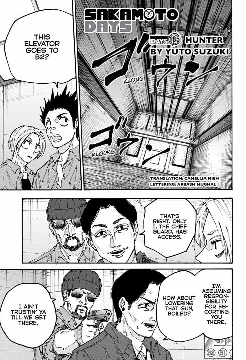Sakamoto Days Zinmanga X Chapter 185 Page 1