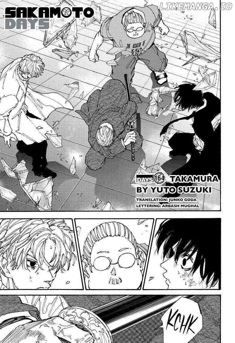 Sakamoto Days Zinmanga X Chapter 164 Page 2