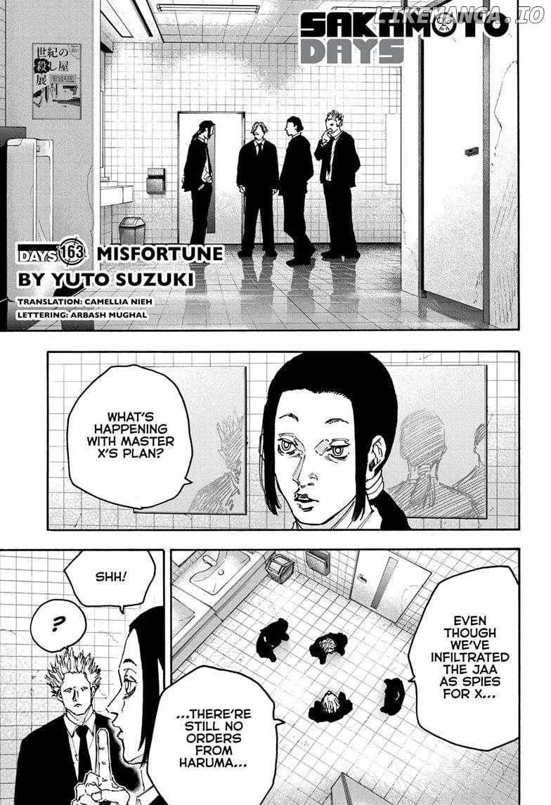 Sakamoto Days Zinmanga X Chapter 163 Page 1