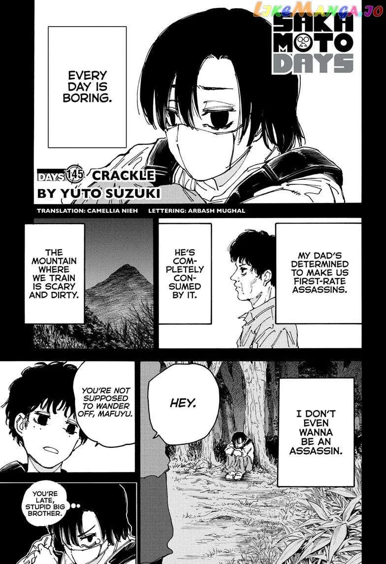 Sakamoto Days Zinmanga X Chapter 145 Page 1
